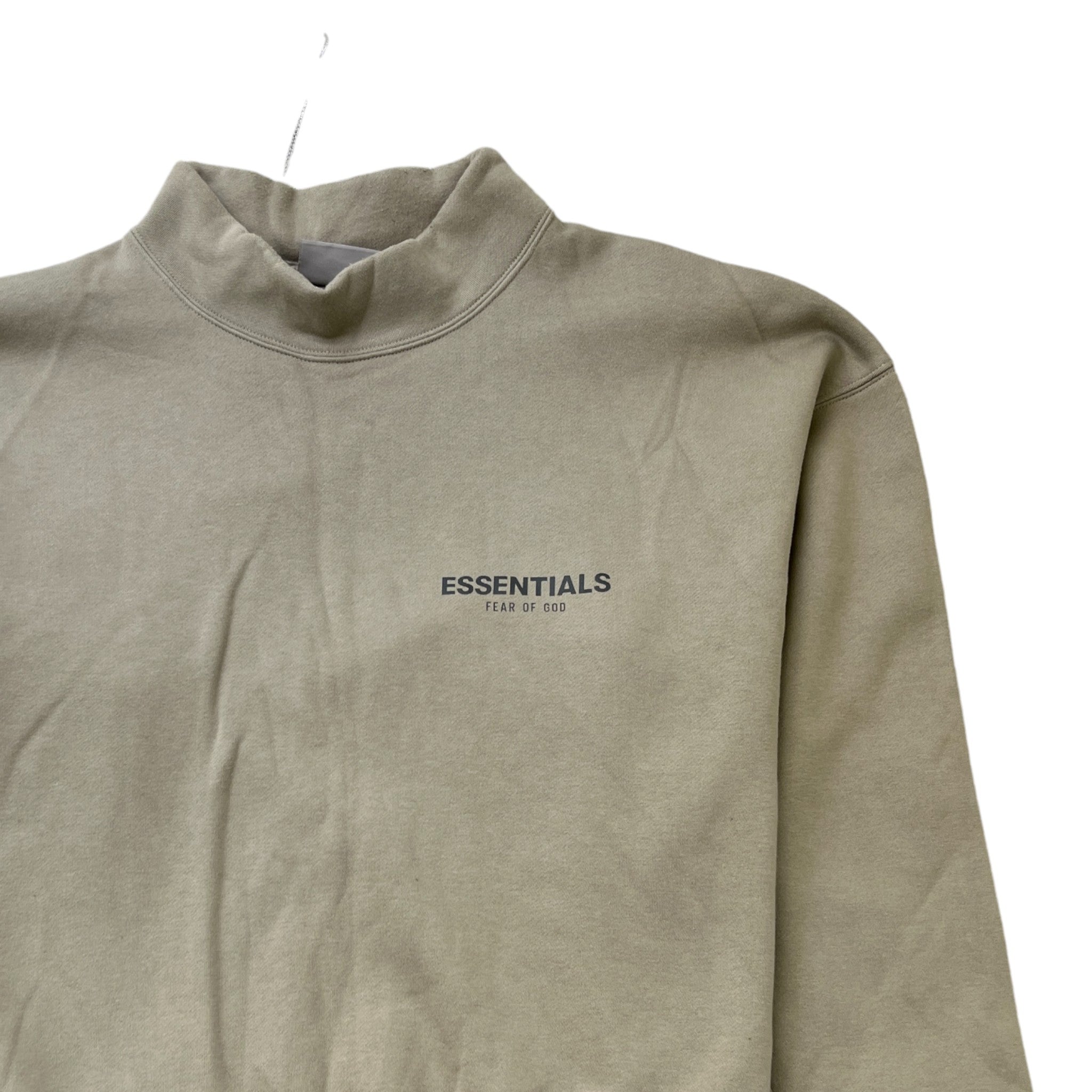 Men's Logo Sweatshirt Khaki Size M