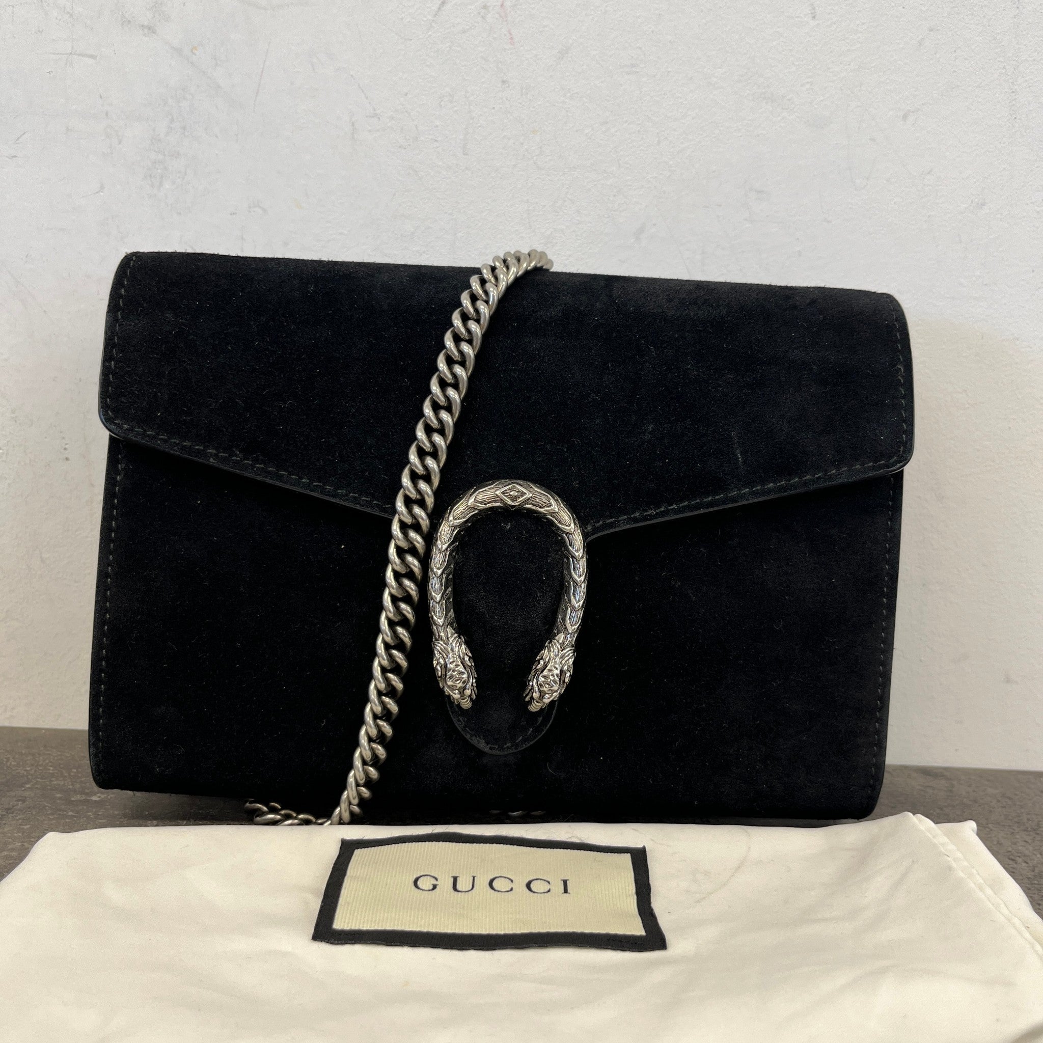 Women's Dionysus Wallet On Chain Woc Bag Black