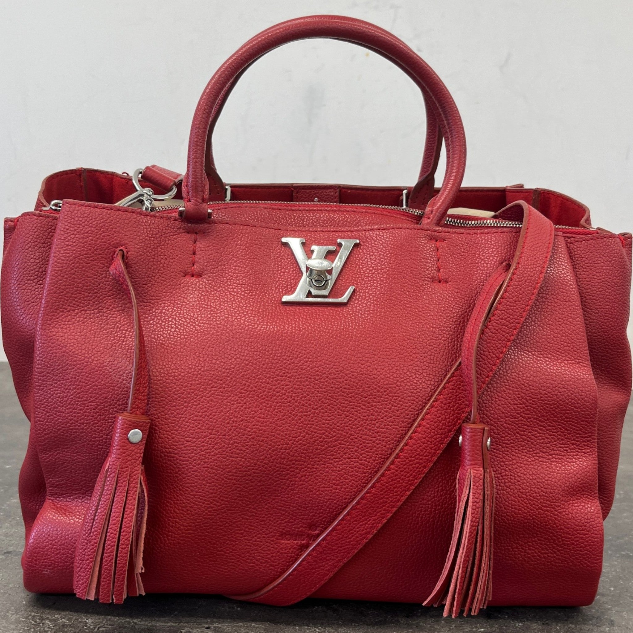 Women's Lockmeto Tote Bag Red