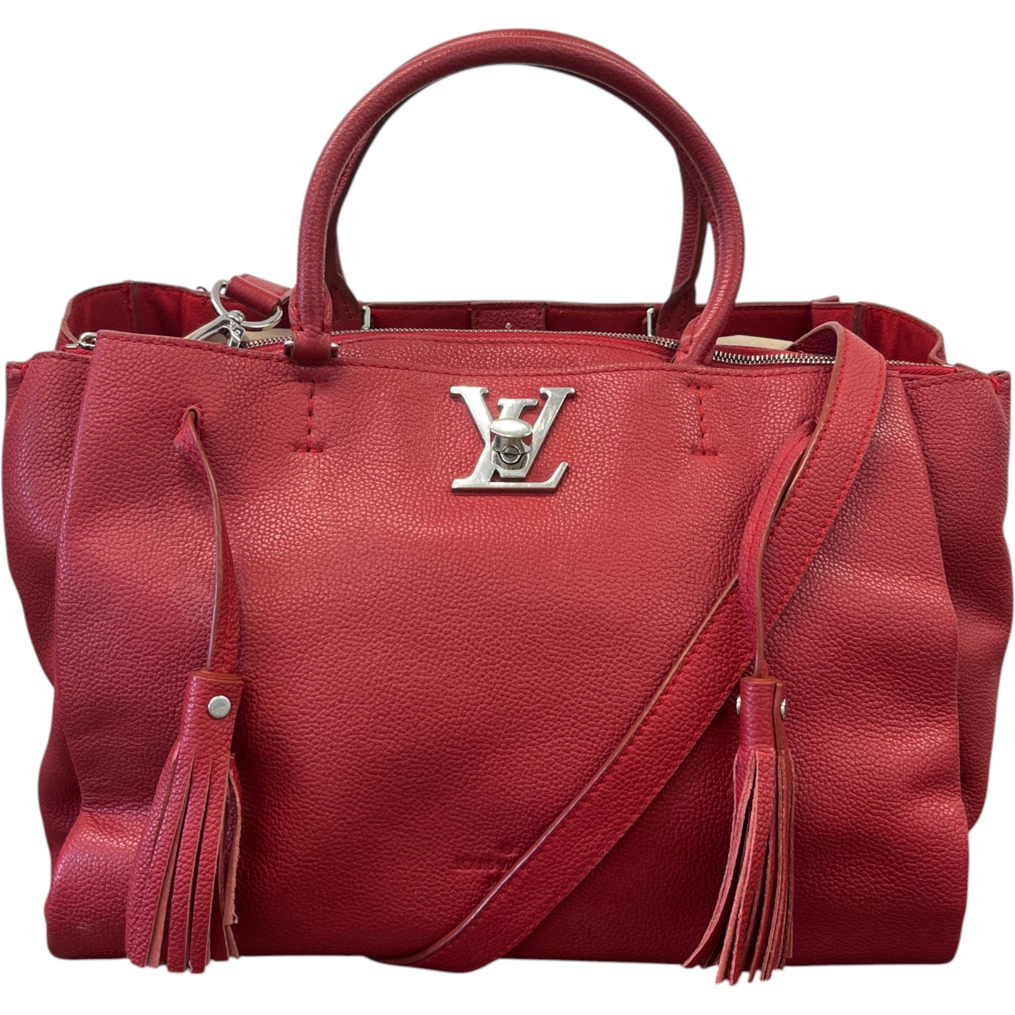 Women's Lockmeto Tote Bag Red