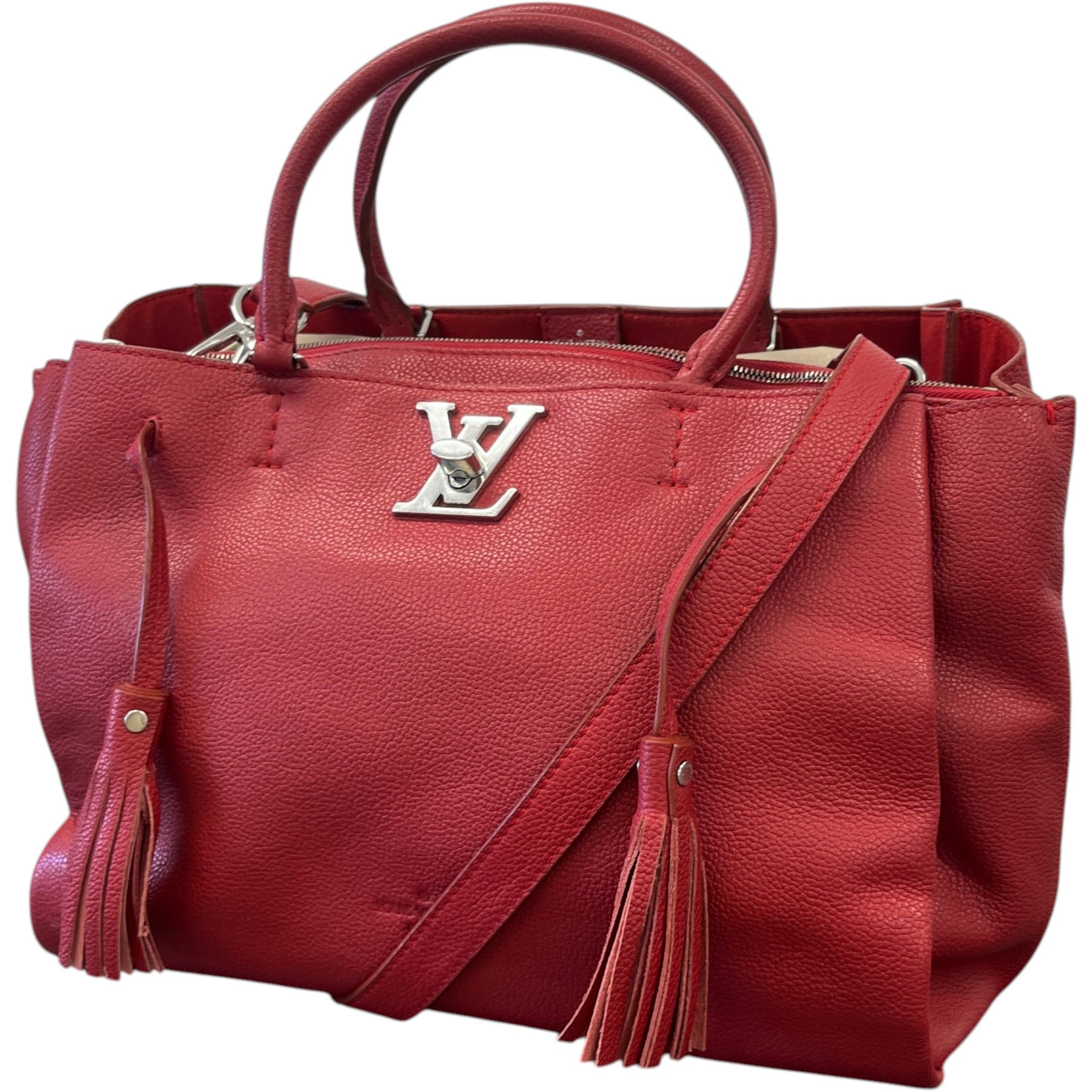 Women's Lockmeto Tote Bag Red