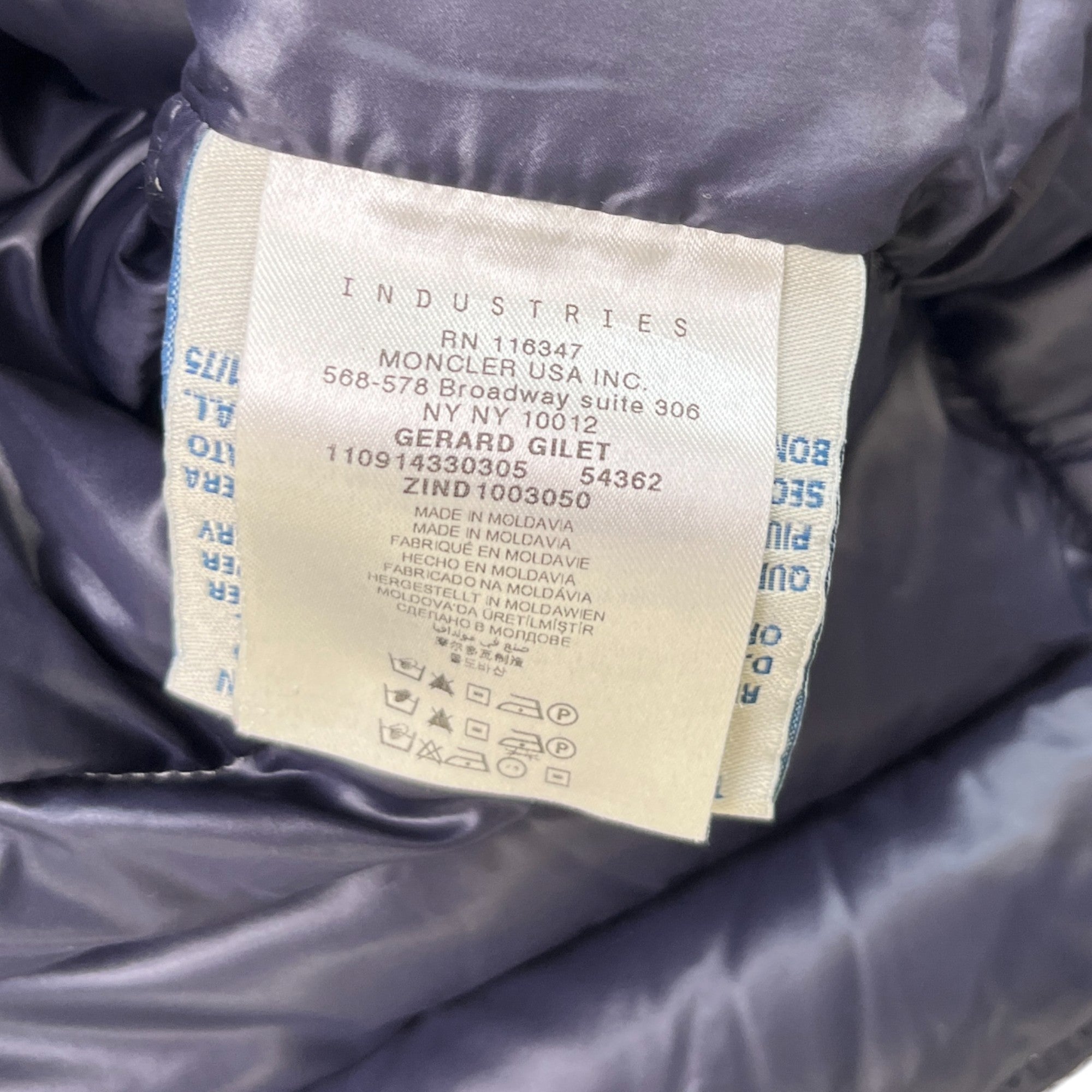 Men's Gerard Gilet Grey Size 5 / XXL