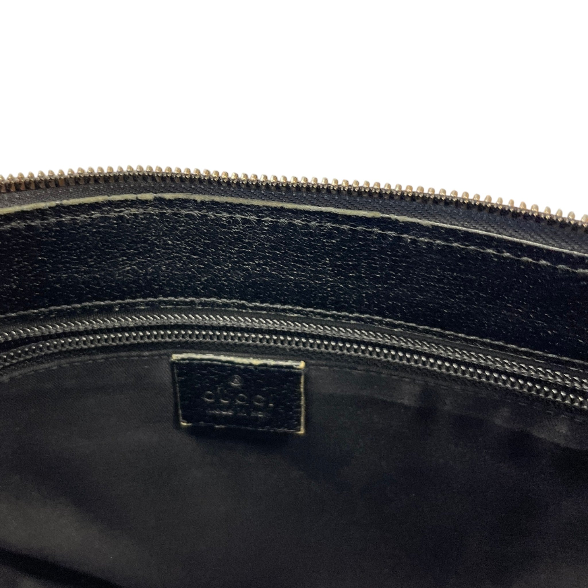 Women's Gg Monogram Canvas Messenger Bag Black