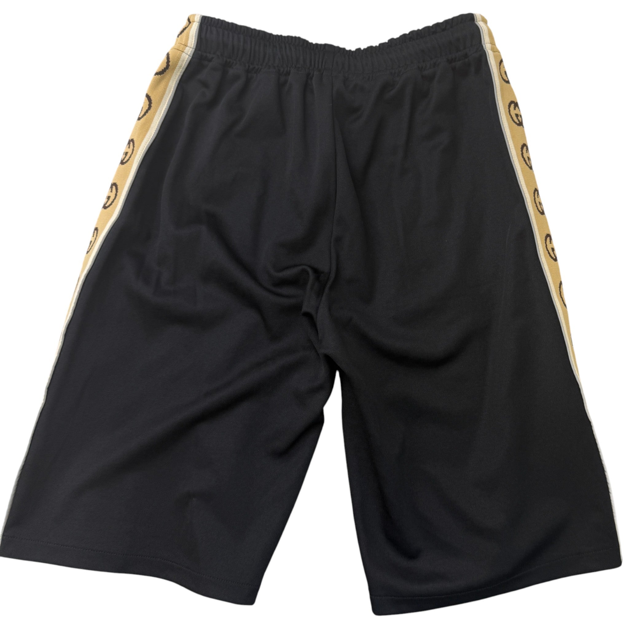 Men's Tape Logo Shorts Black Size S