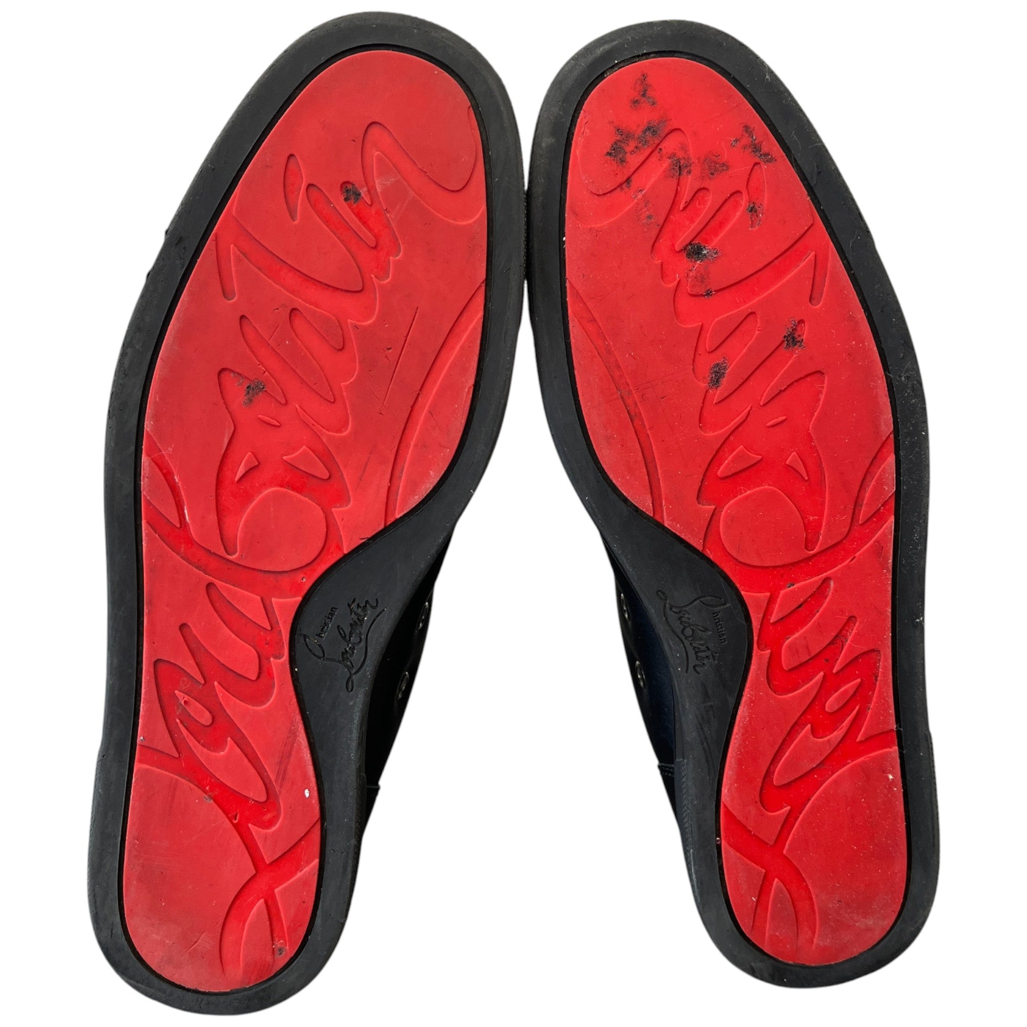 Men's Louis Flat High Trainers Black Size EU 42.5 / UK 8.5