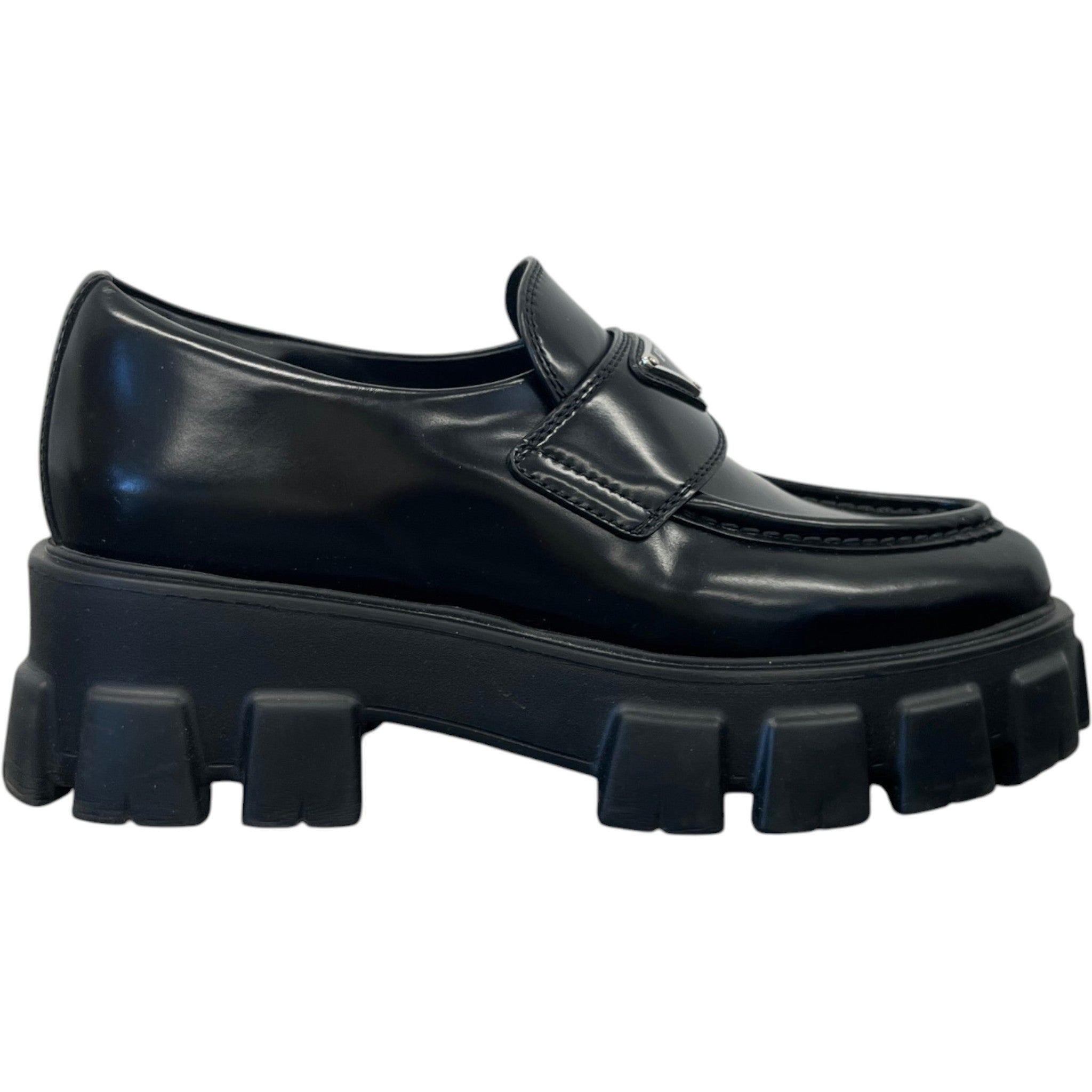 Women's Monolith Brushed Loafers Black Size EU 37 / UK 4