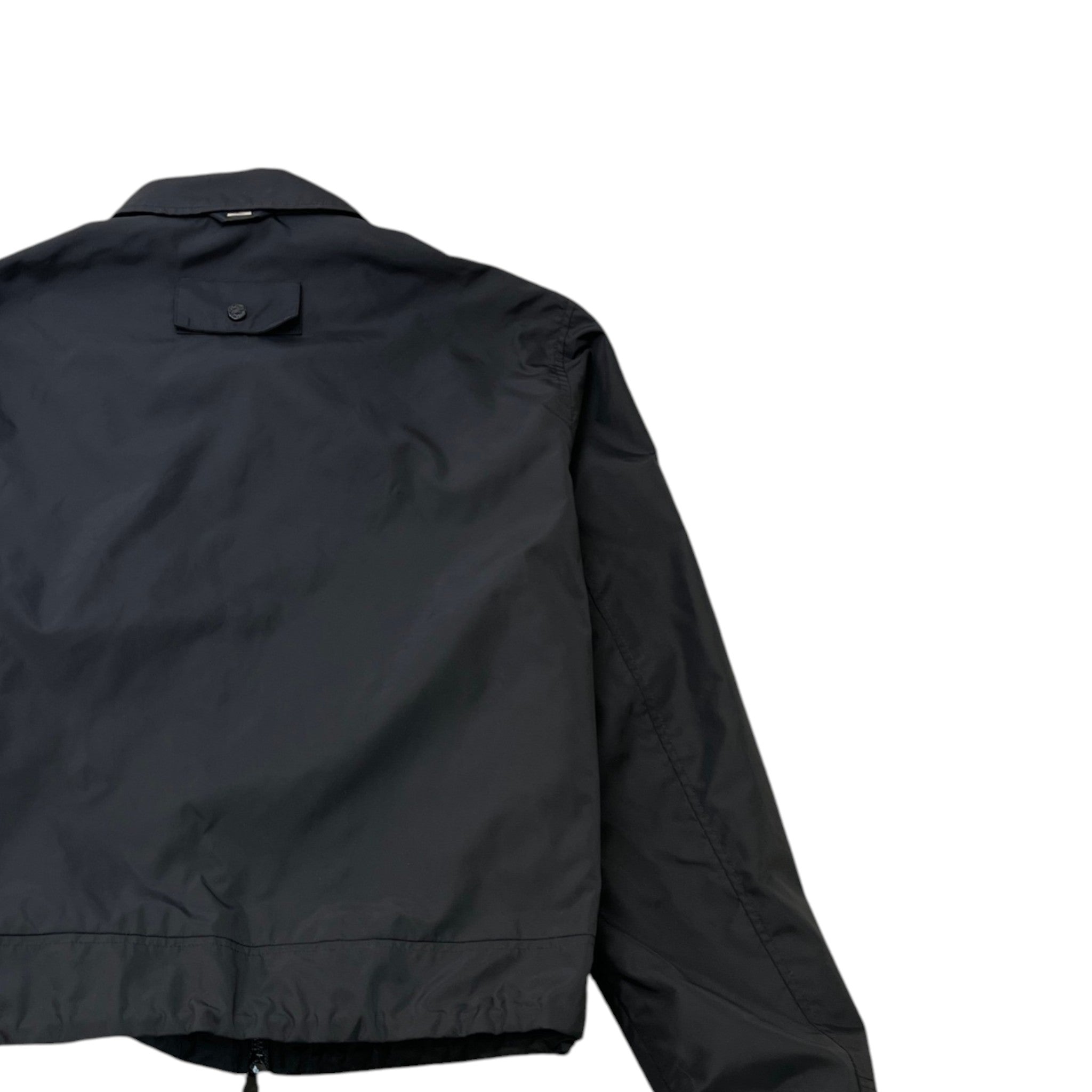 Men's Lvse Nylon Utility Jacket Black Size IT 52 / XL