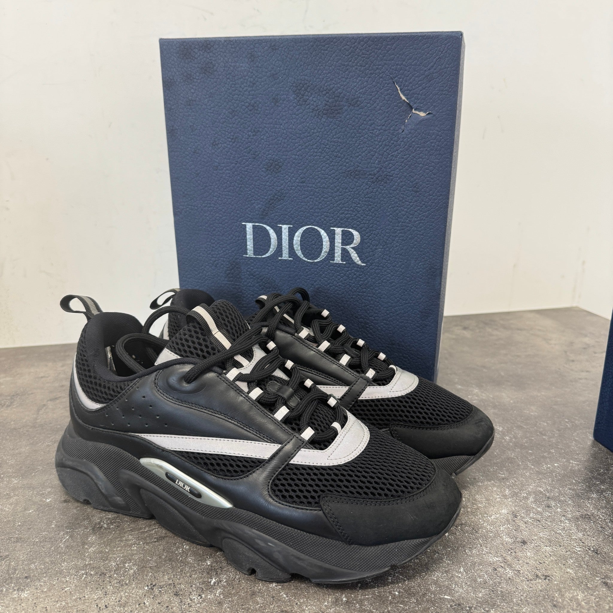Men's B22 Low Trainers Black Size EU 45 / UK 11