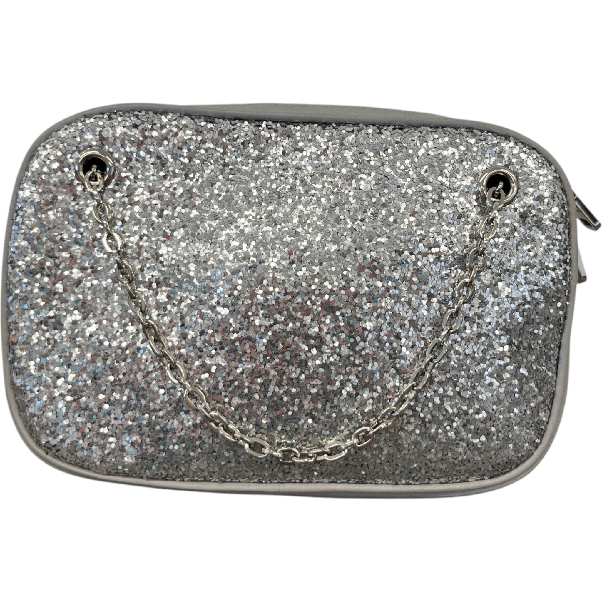 Women's Glitter Bag Silver
