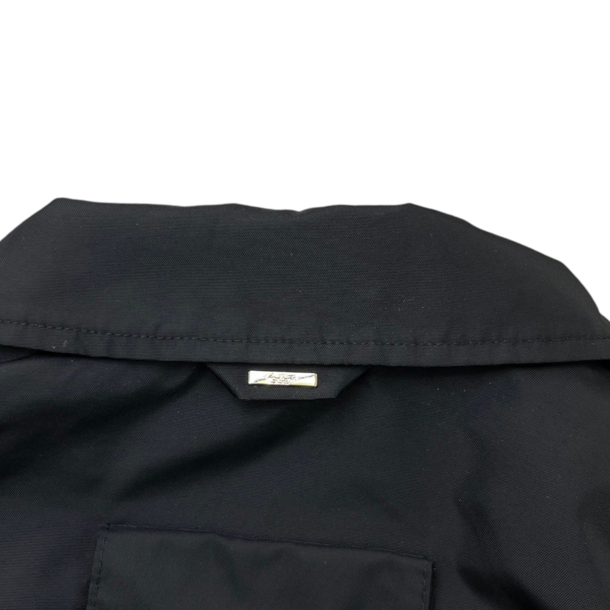 Men's Lvse Nylon Utility Jacket Black Size IT 52 / XL