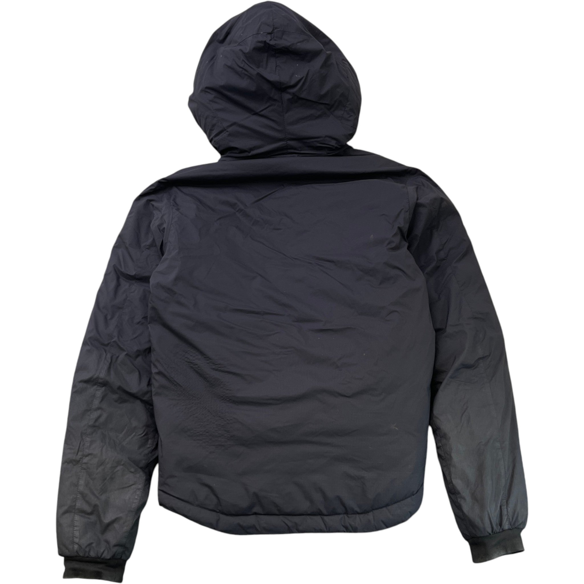 Men's Lodge Hoody Down Jacket Black Size S