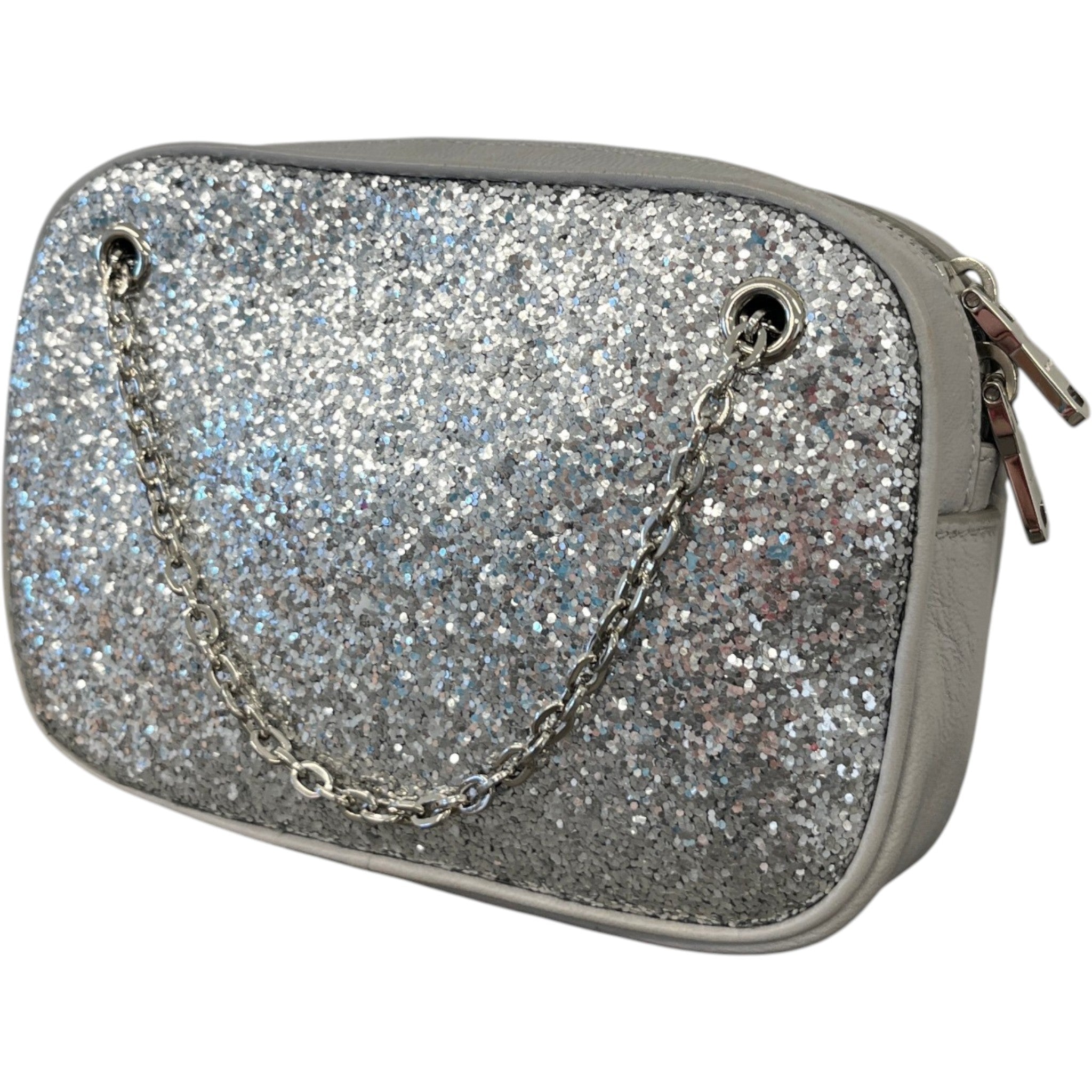 Women's Glitter Bag Silver