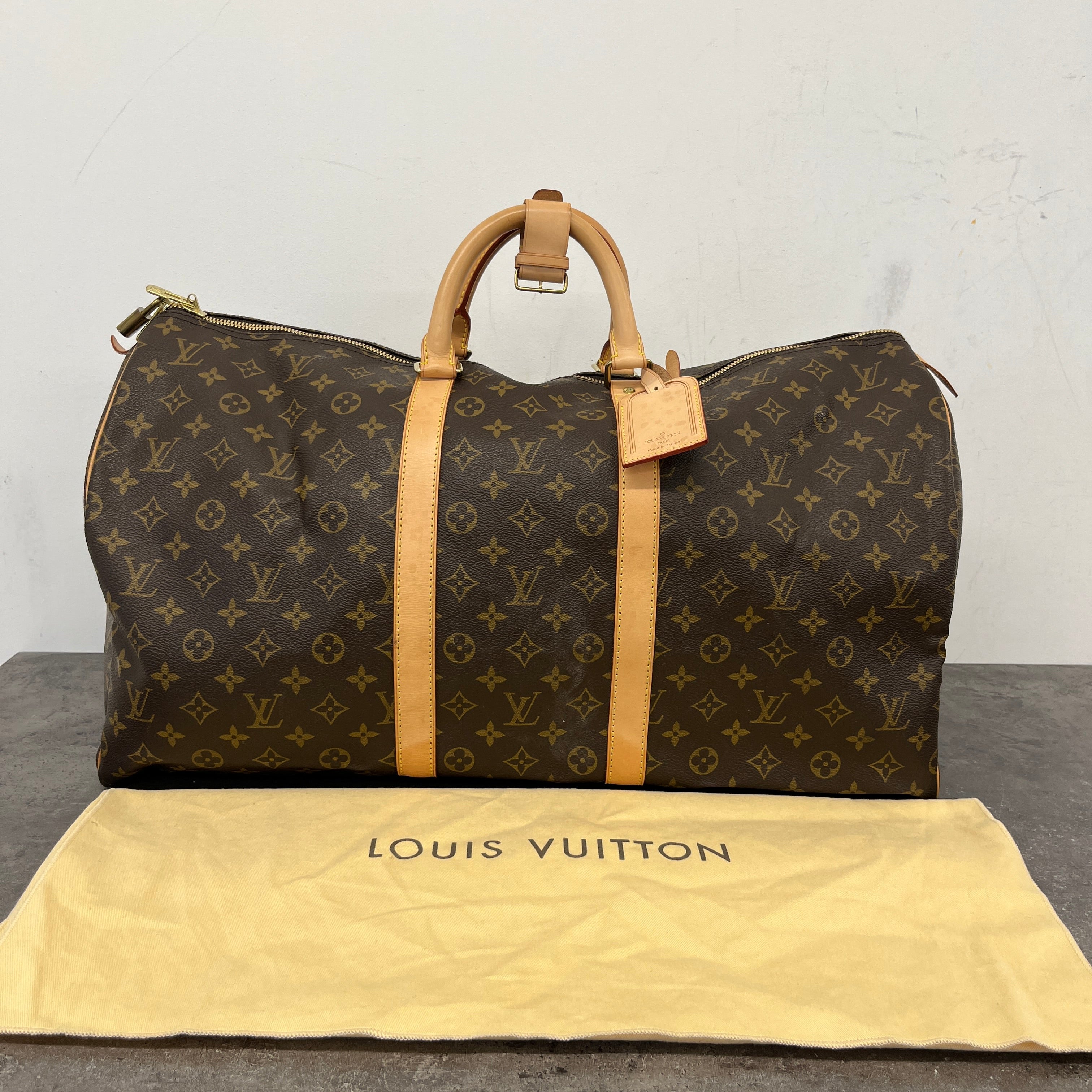 Keepall 55 Bag Brown