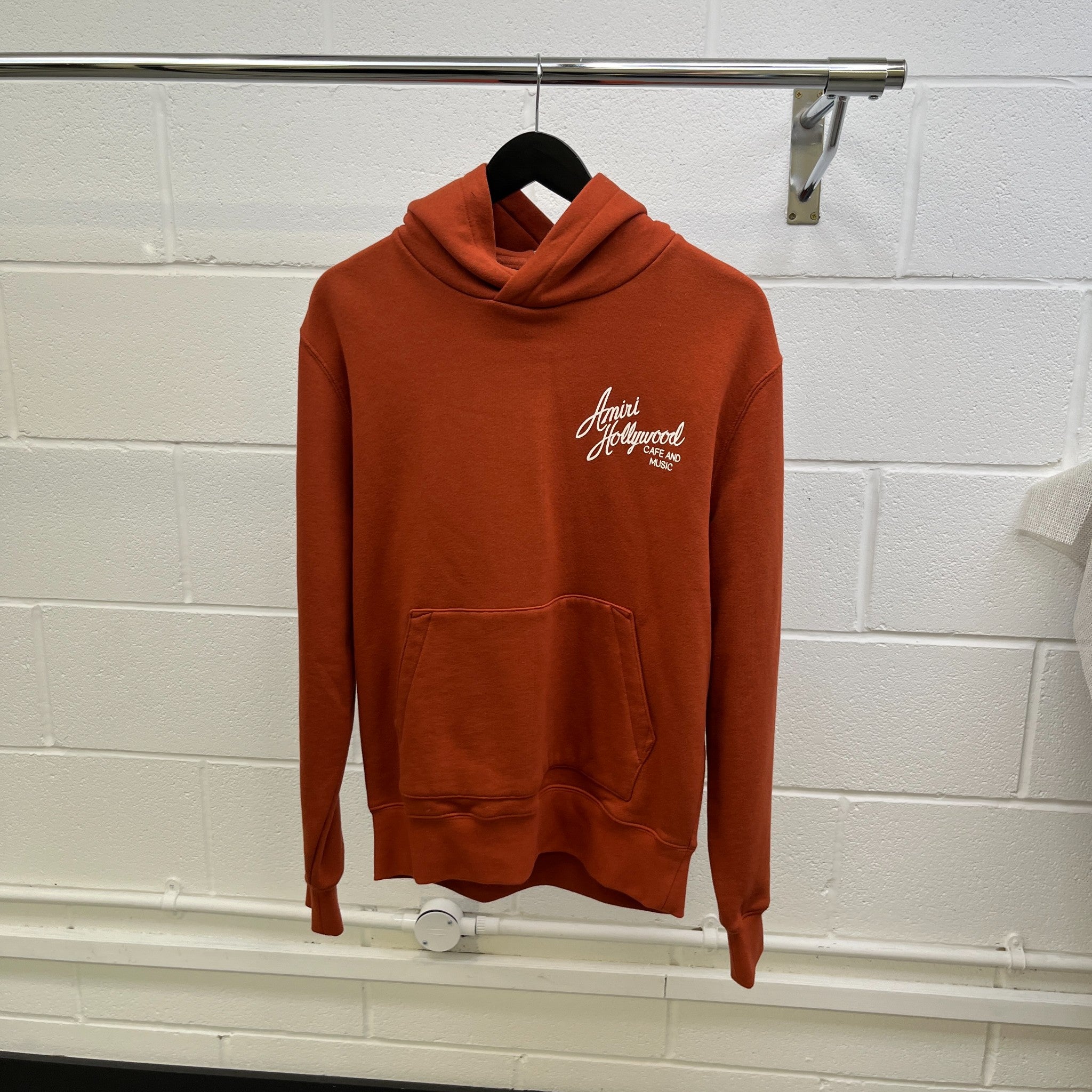 Men's Hollywood Hoodie Burnt Orange Size S