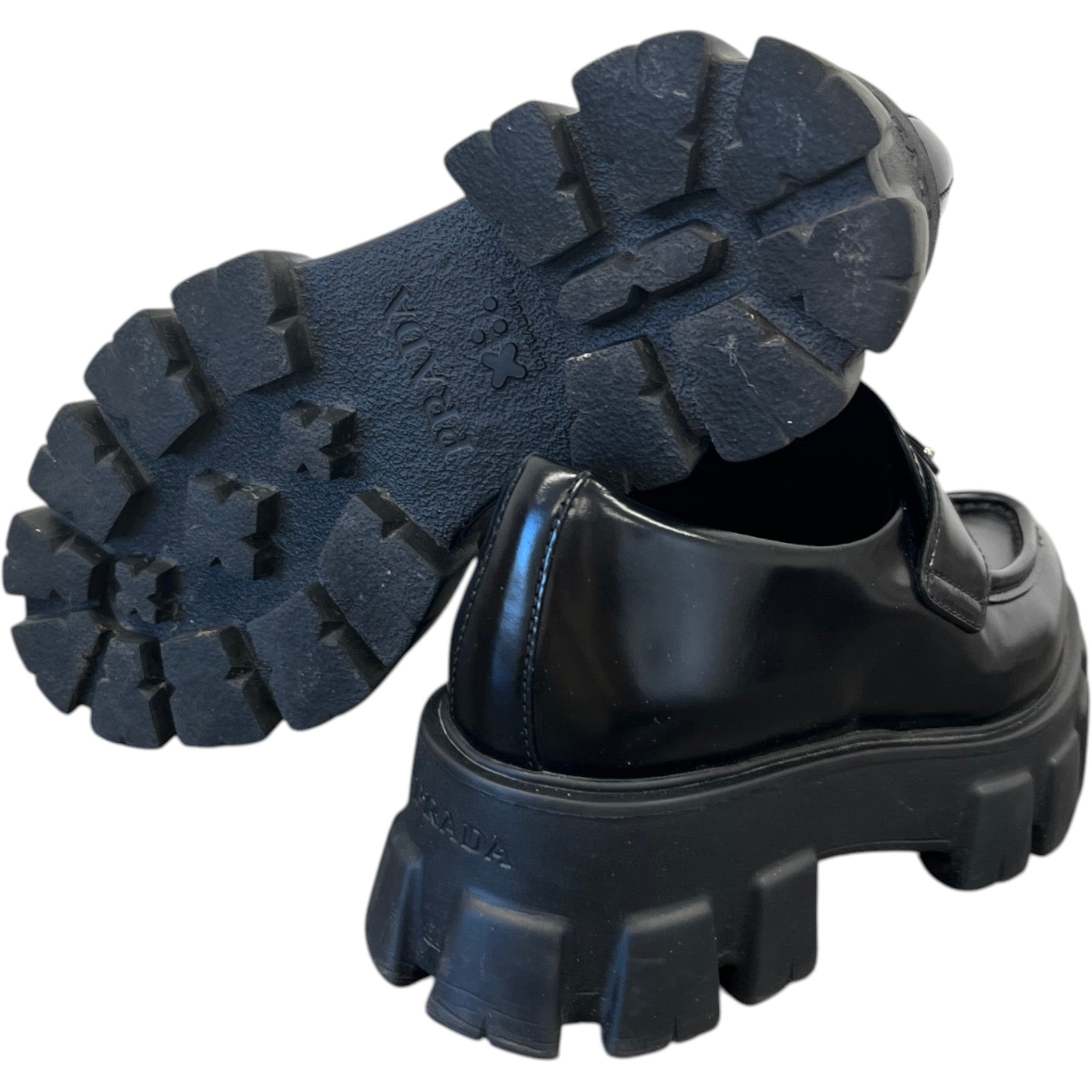 Women's Monolith Brushed Loafers Black Size EU 37 / UK 4