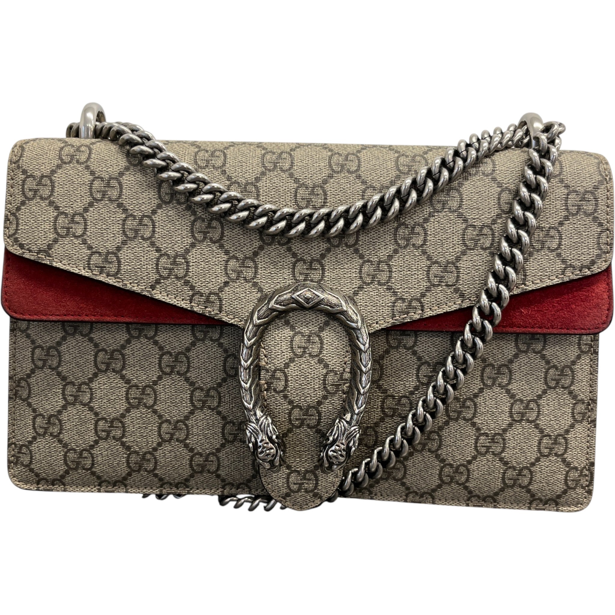 Women's Dionysus Gg Supreme Large Handbag Beige