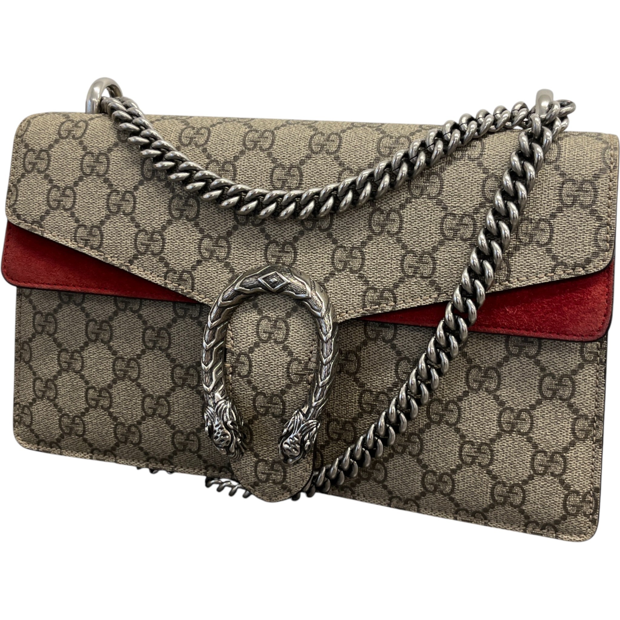 Women's Dionysus Gg Supreme Large Handbag Beige