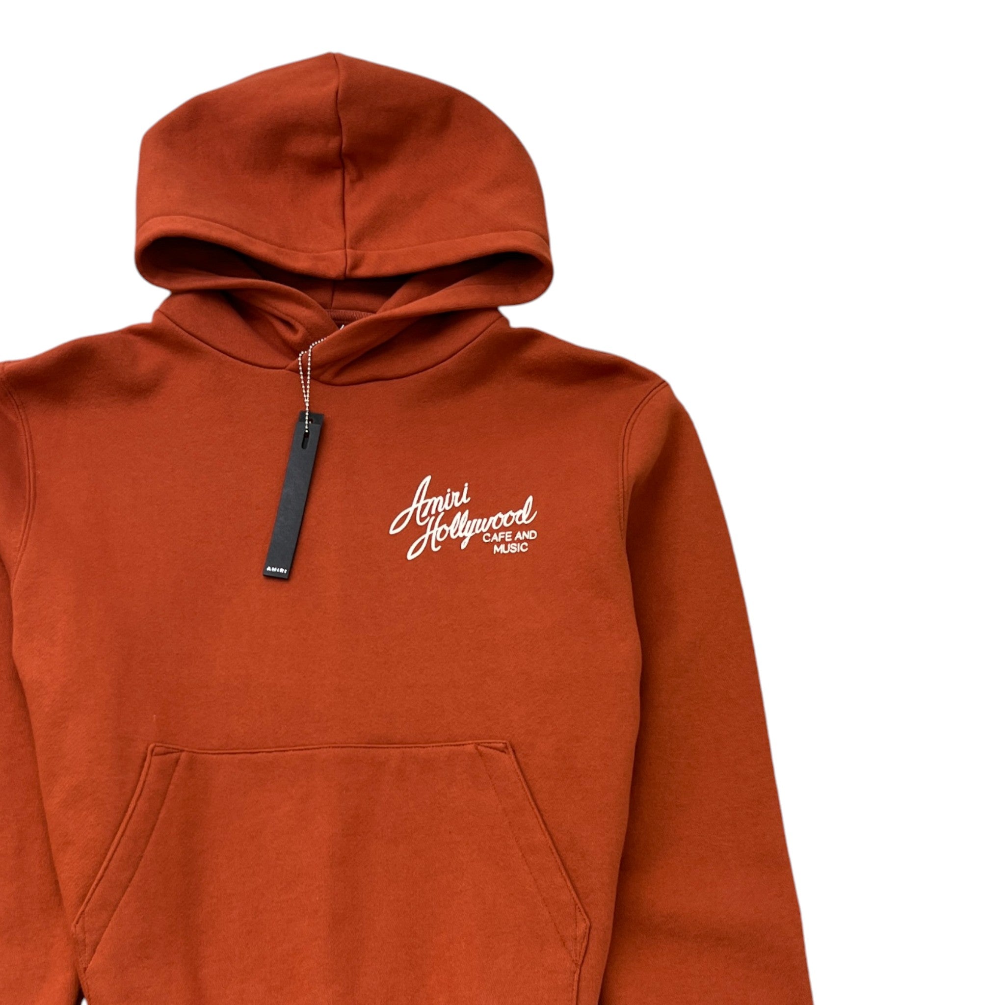 Men's Hollywood Hoodie Burnt Orange Size S