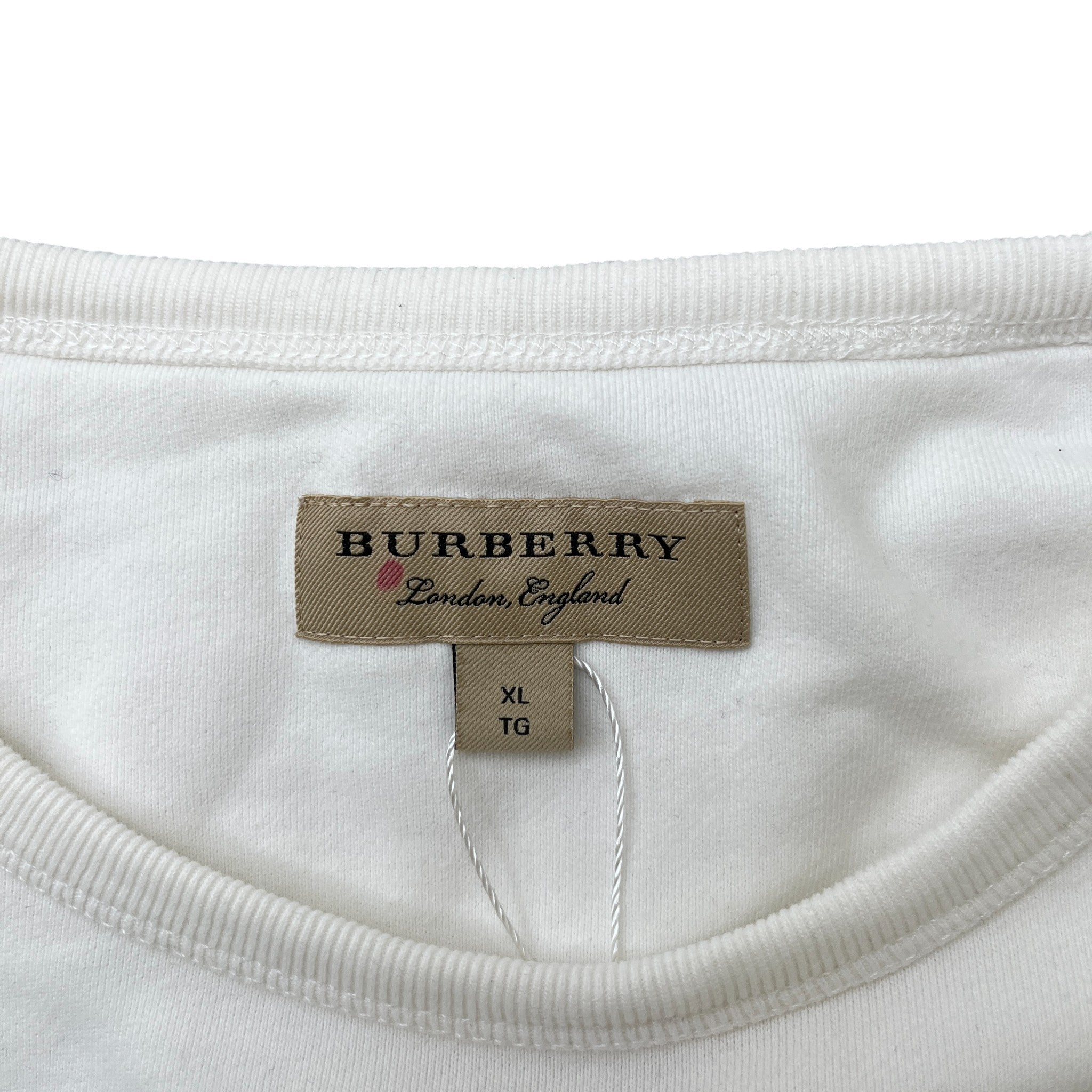 Men's England Adventure Print Jumper White Size XL