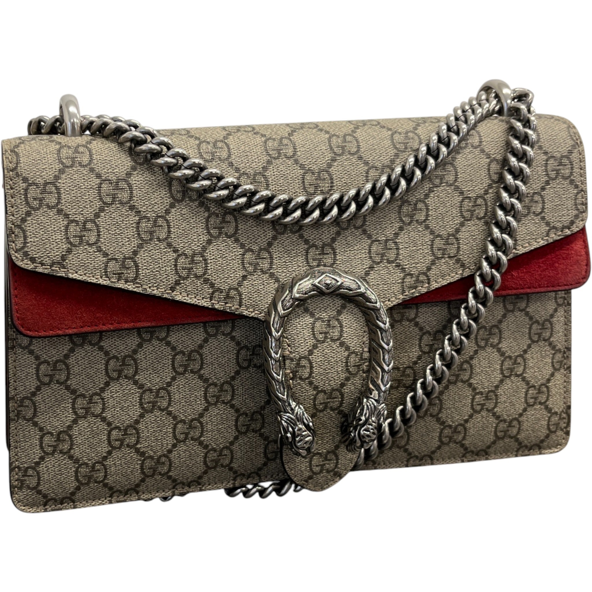 Women's Dionysus Gg Supreme Large Handbag Beige