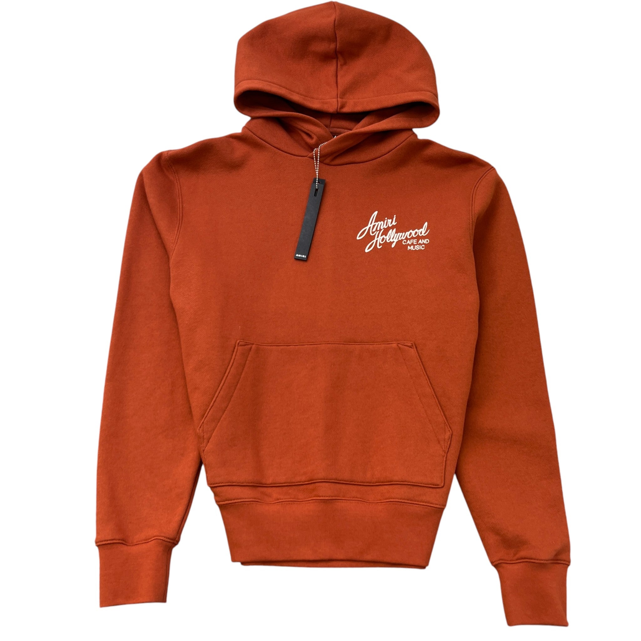 Men's Hollywood Hoodie Burnt Orange Size S