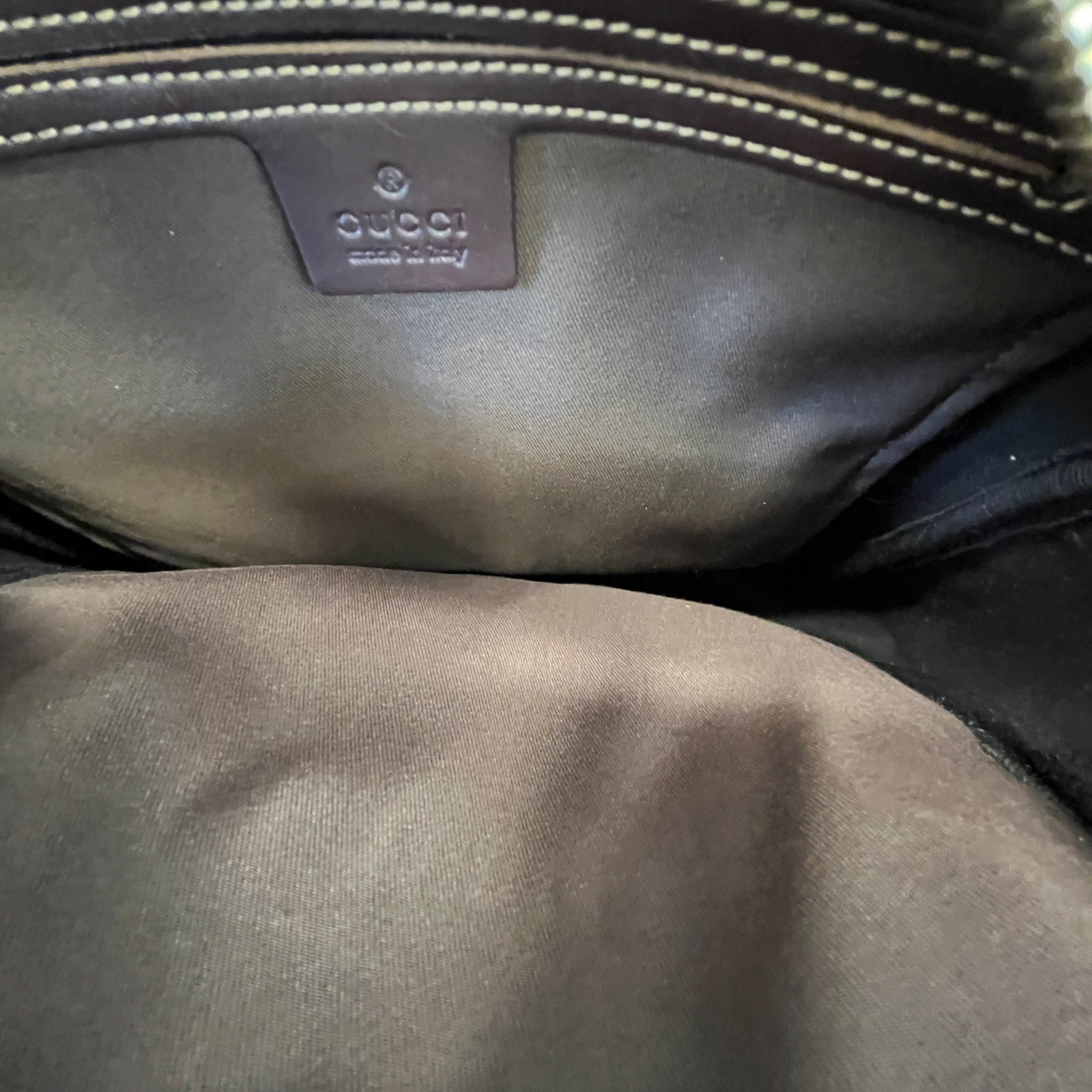 Men's Gg Supreme Messenger Bag Beige