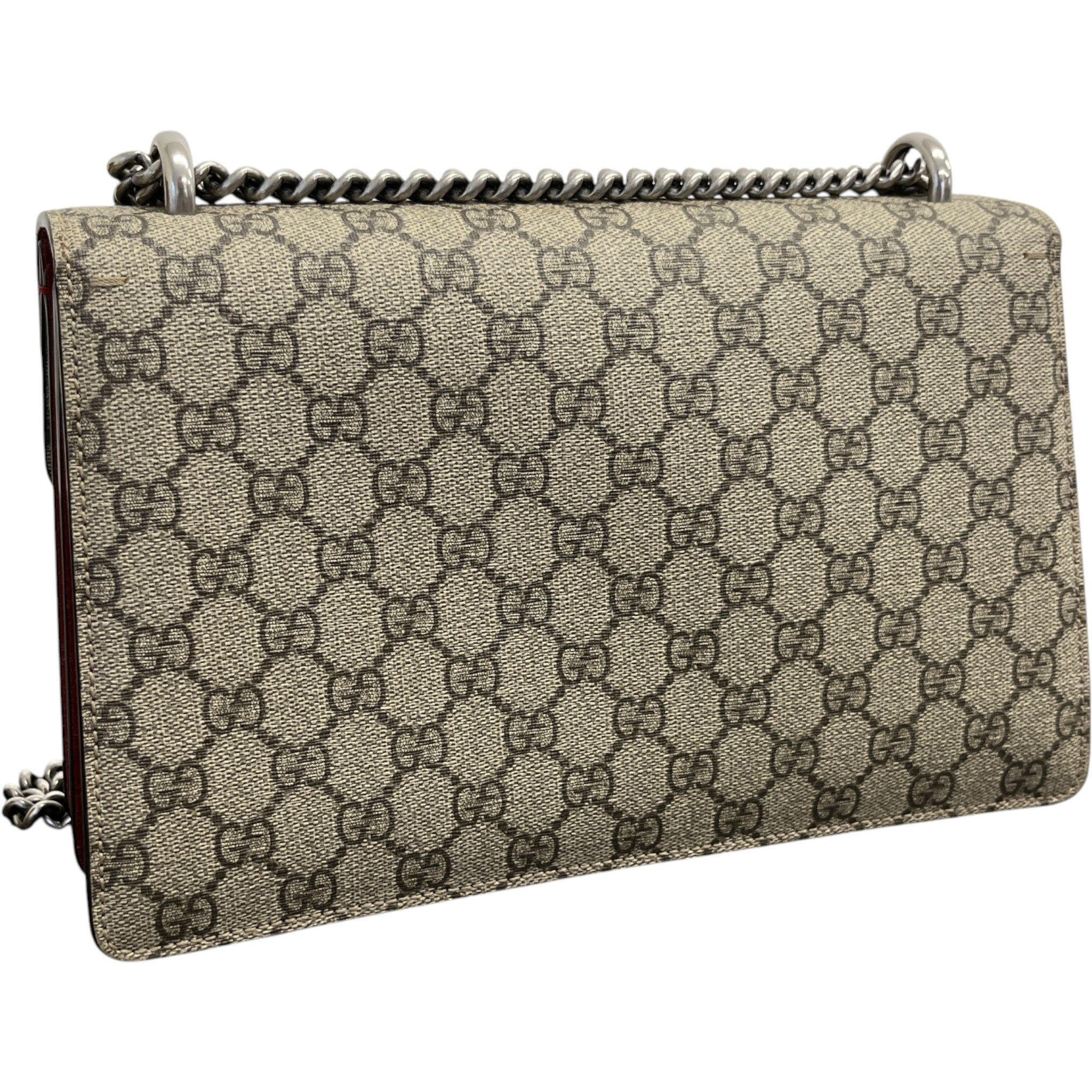 Women's Dionysus Gg Supreme Large Handbag Beige