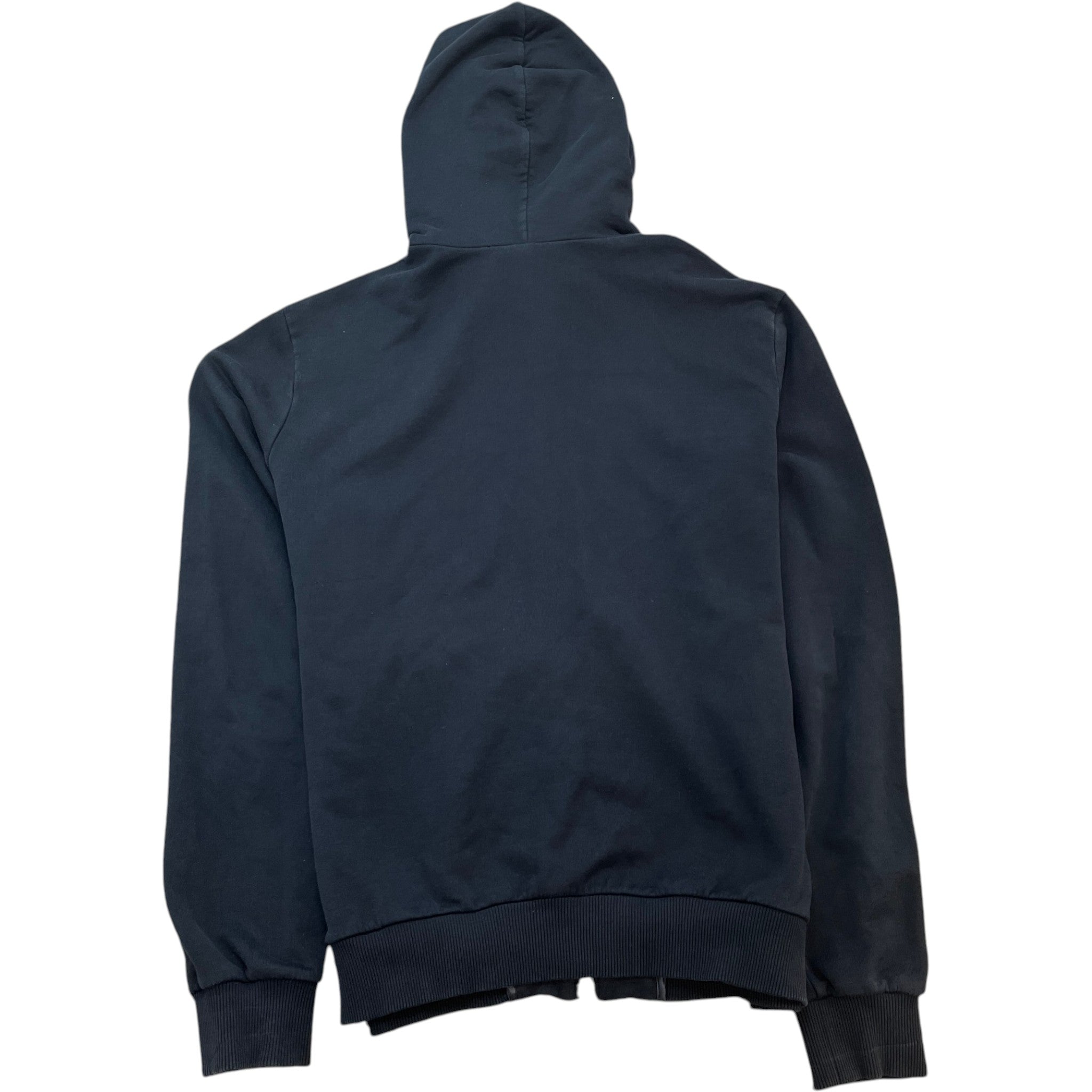Men's Plaque Logo Hoodie Navy Size IT 52 / UK XL