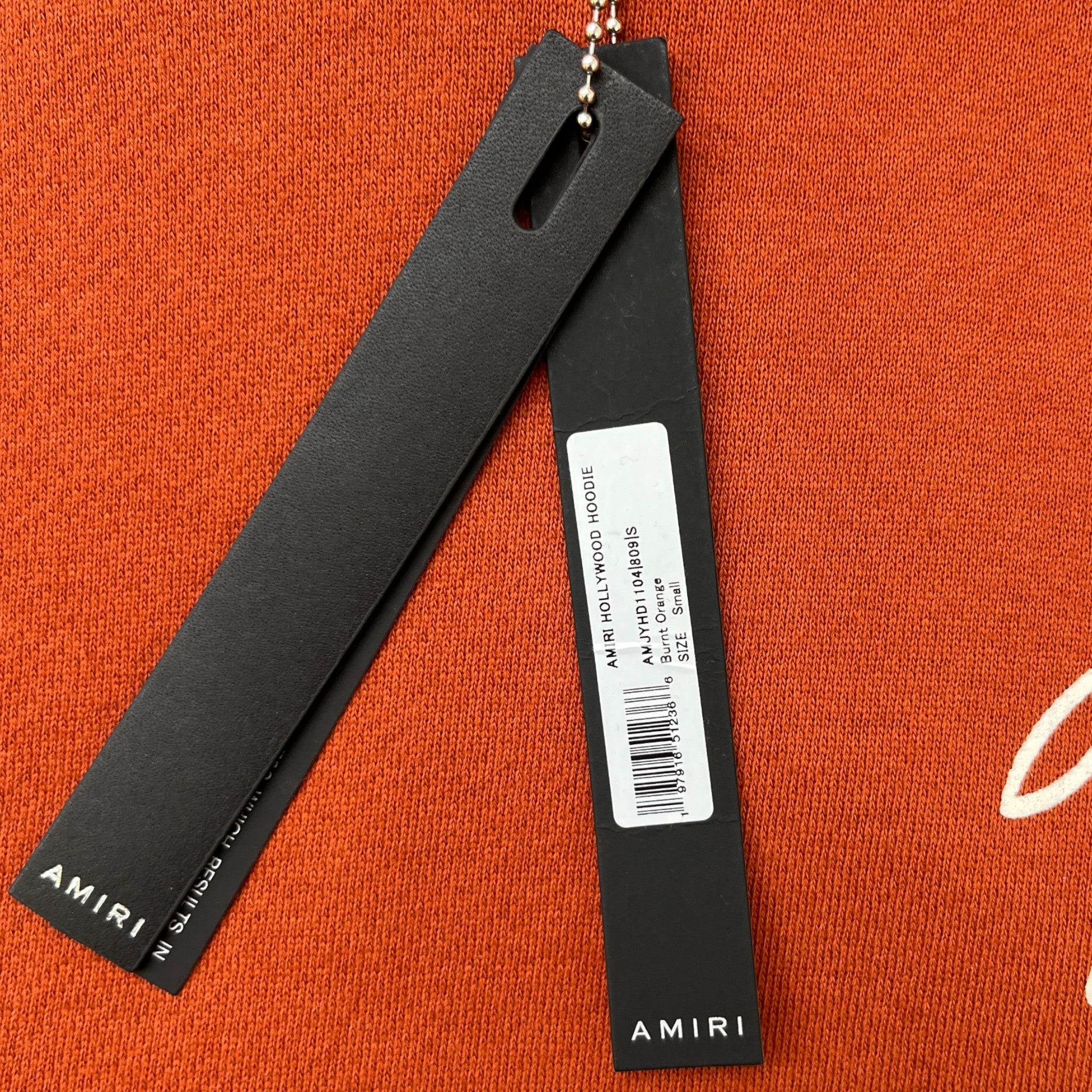 Men's Hollywood Hoodie Burnt Orange Size S