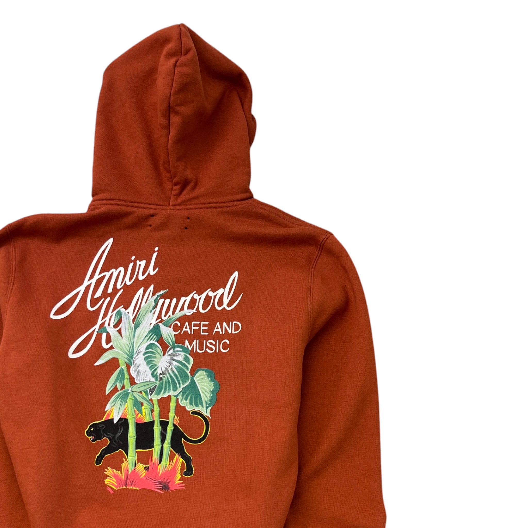 Men's Hollywood Hoodie Burnt Orange Size S