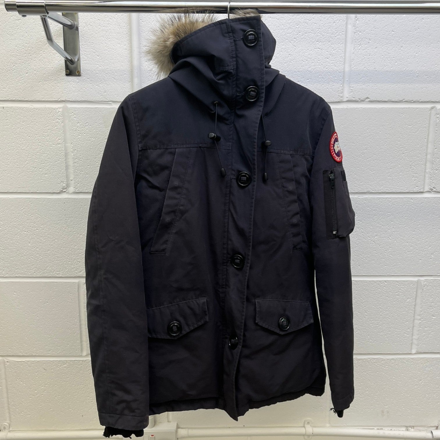 Women's Montebello Parka Down Jacket Black Size M
