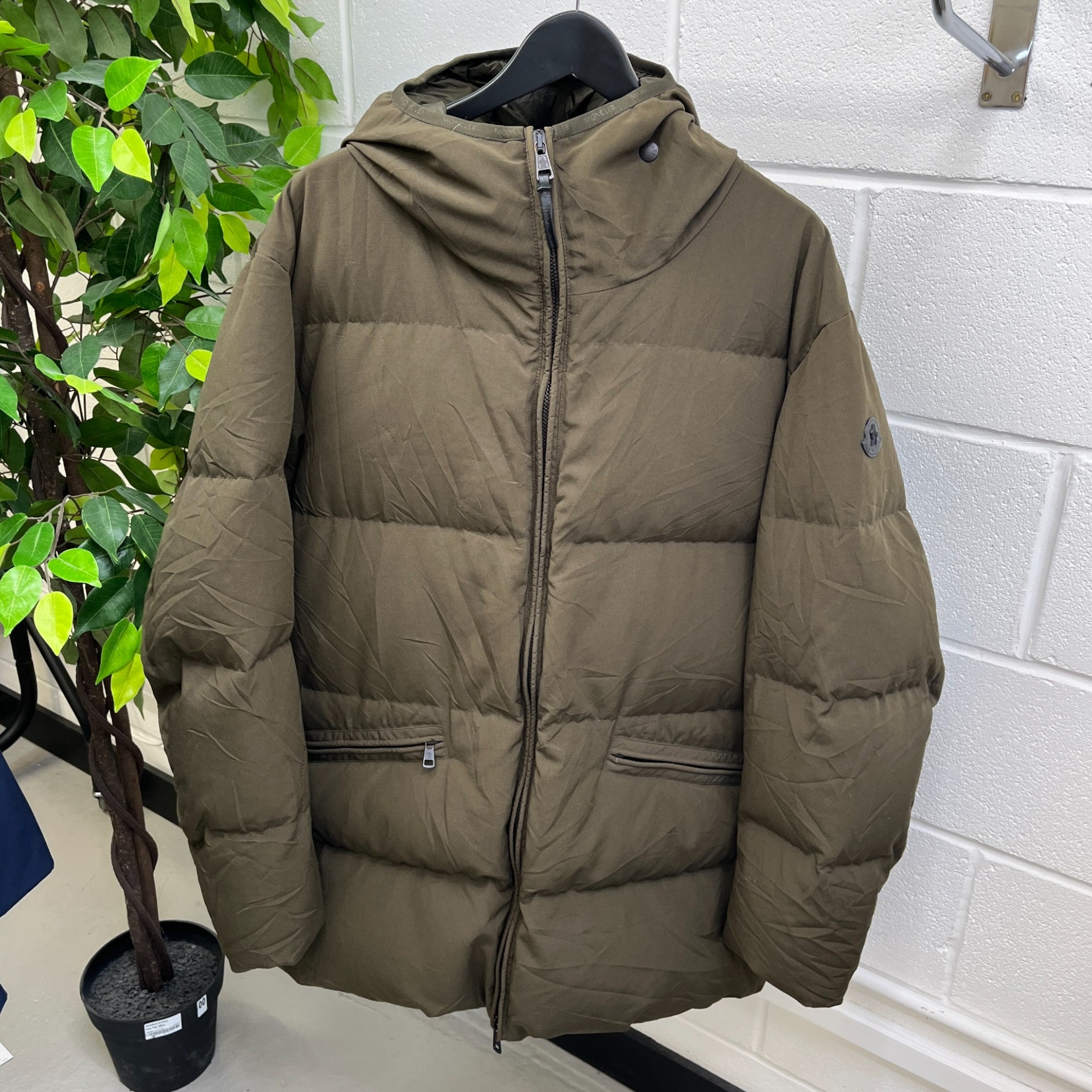 Men's Montsouris Down Jacket Khaki Size 6 / XXXL