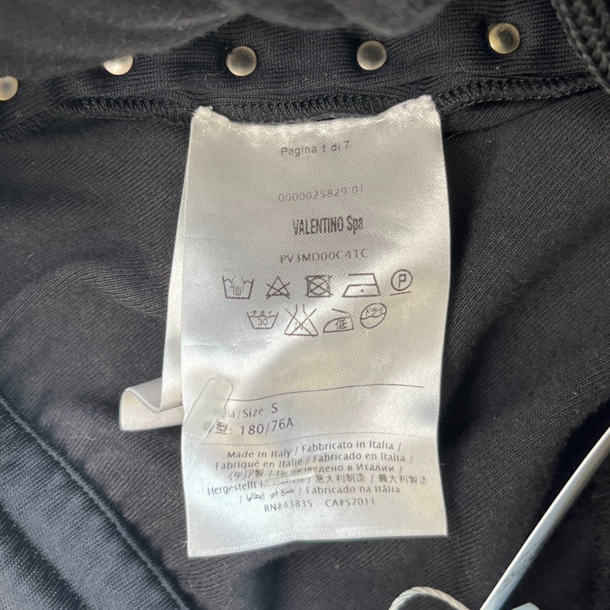 Men's Rockstud Joggers Black Size S