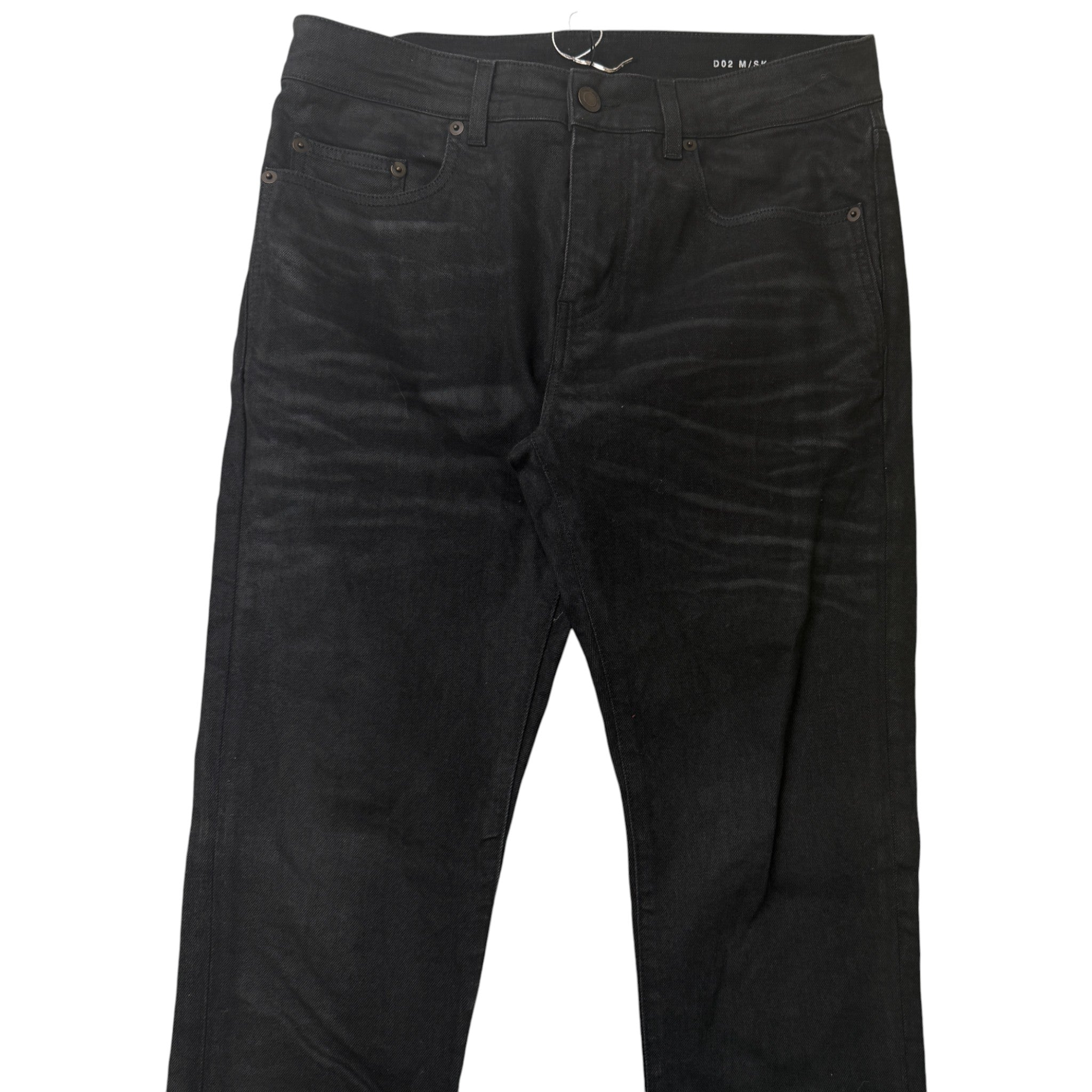 Men's Slim Jeans Black Size Waist 31"