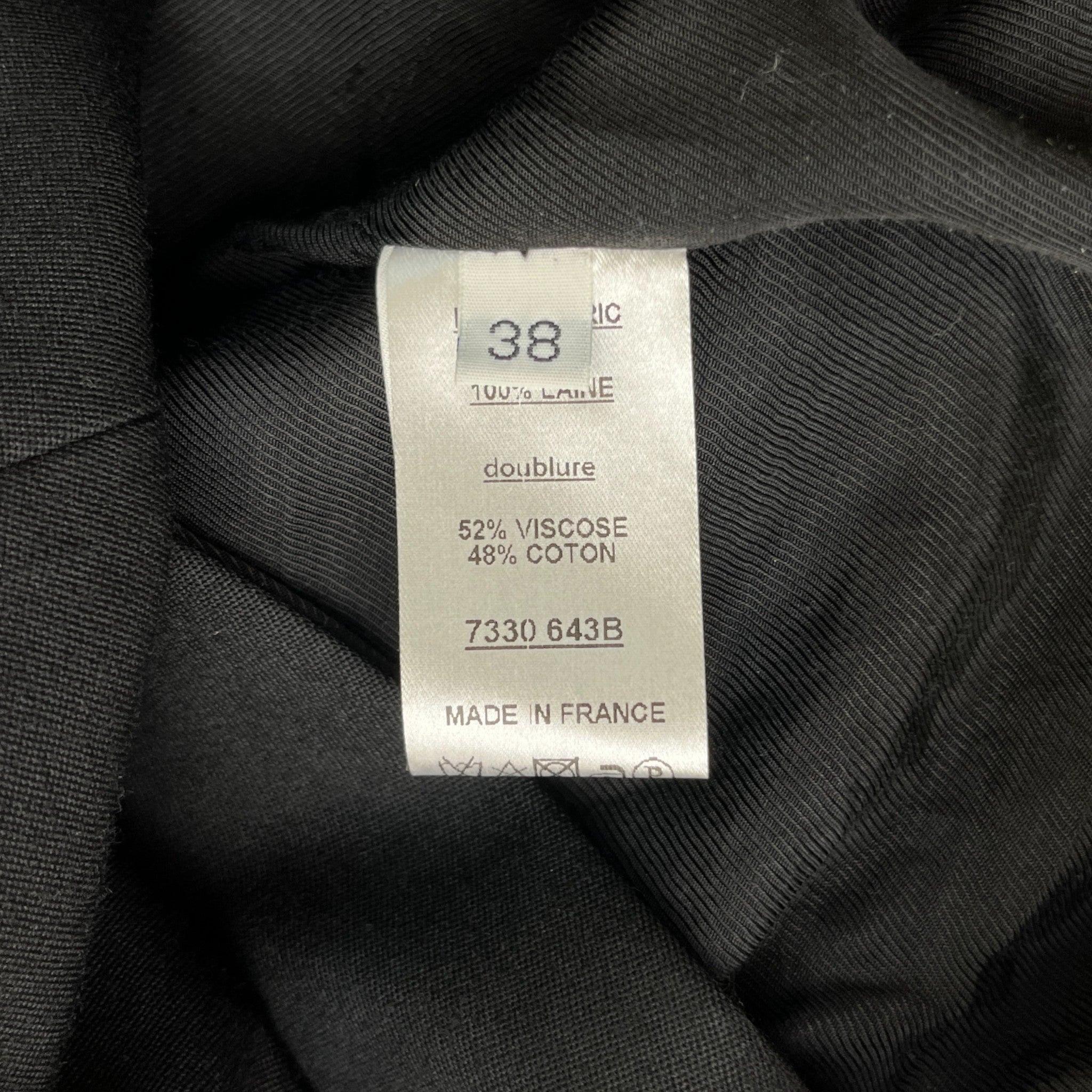 Women's Double Breasted Jacket Black Size IT 38 / UK 6