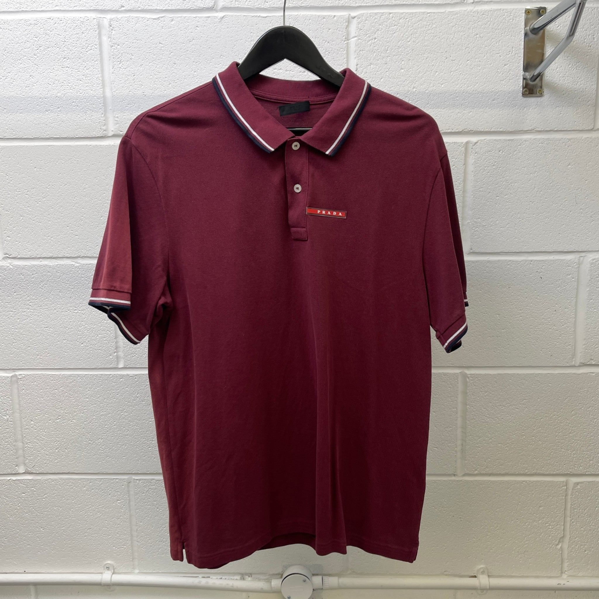 Men's Linea Rossa Polo Shirt Red Size XXXL