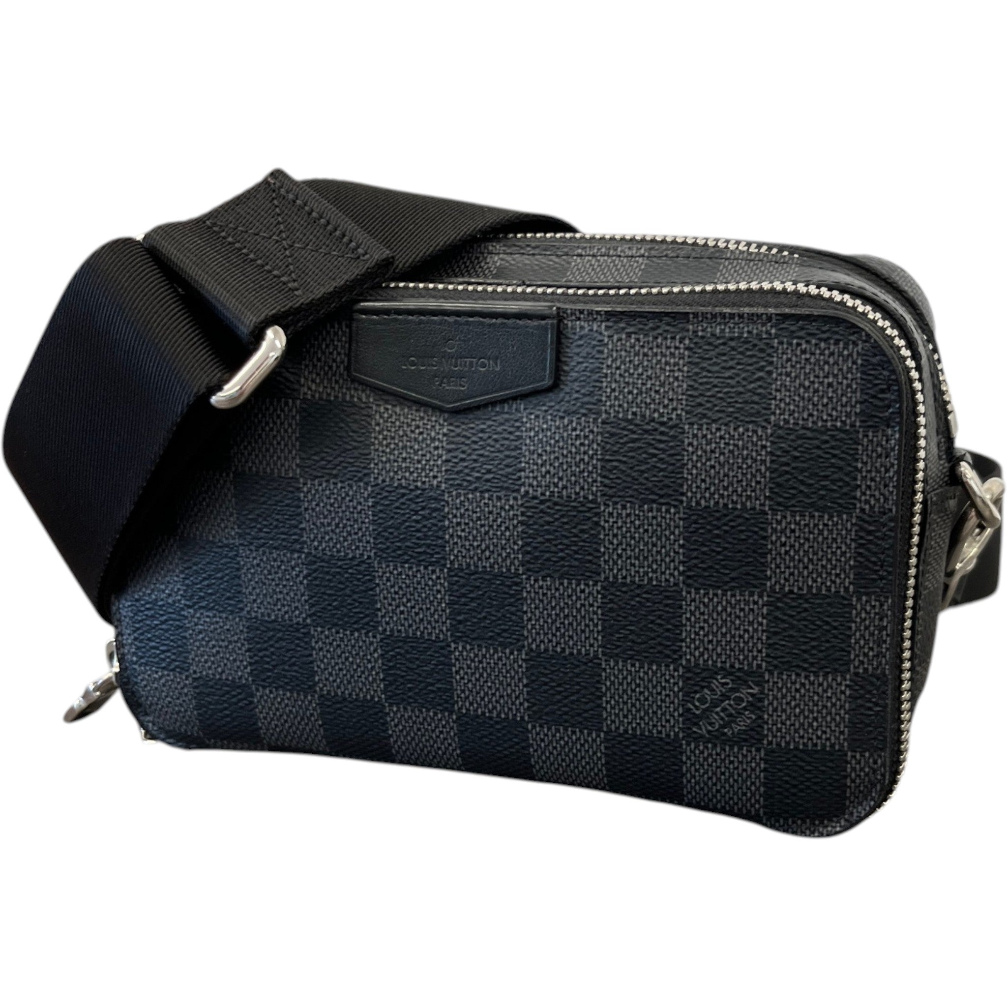 Men's Damier Graphite Alpha Messenger Bag Black