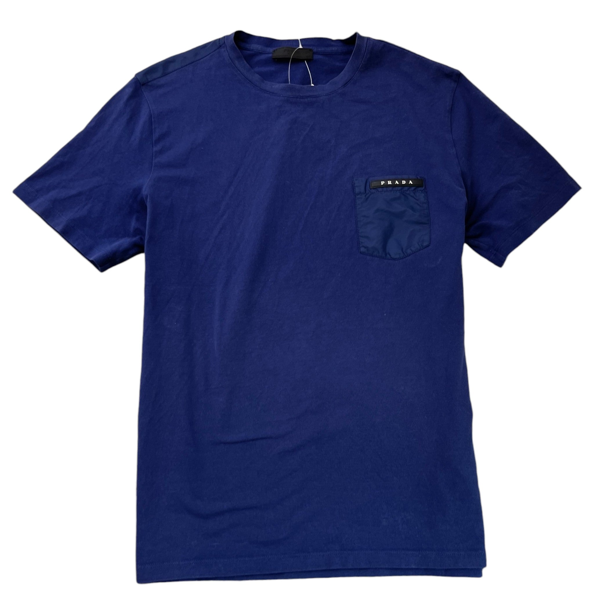 Men's Logo Pocket T-Shirt Blue Size L