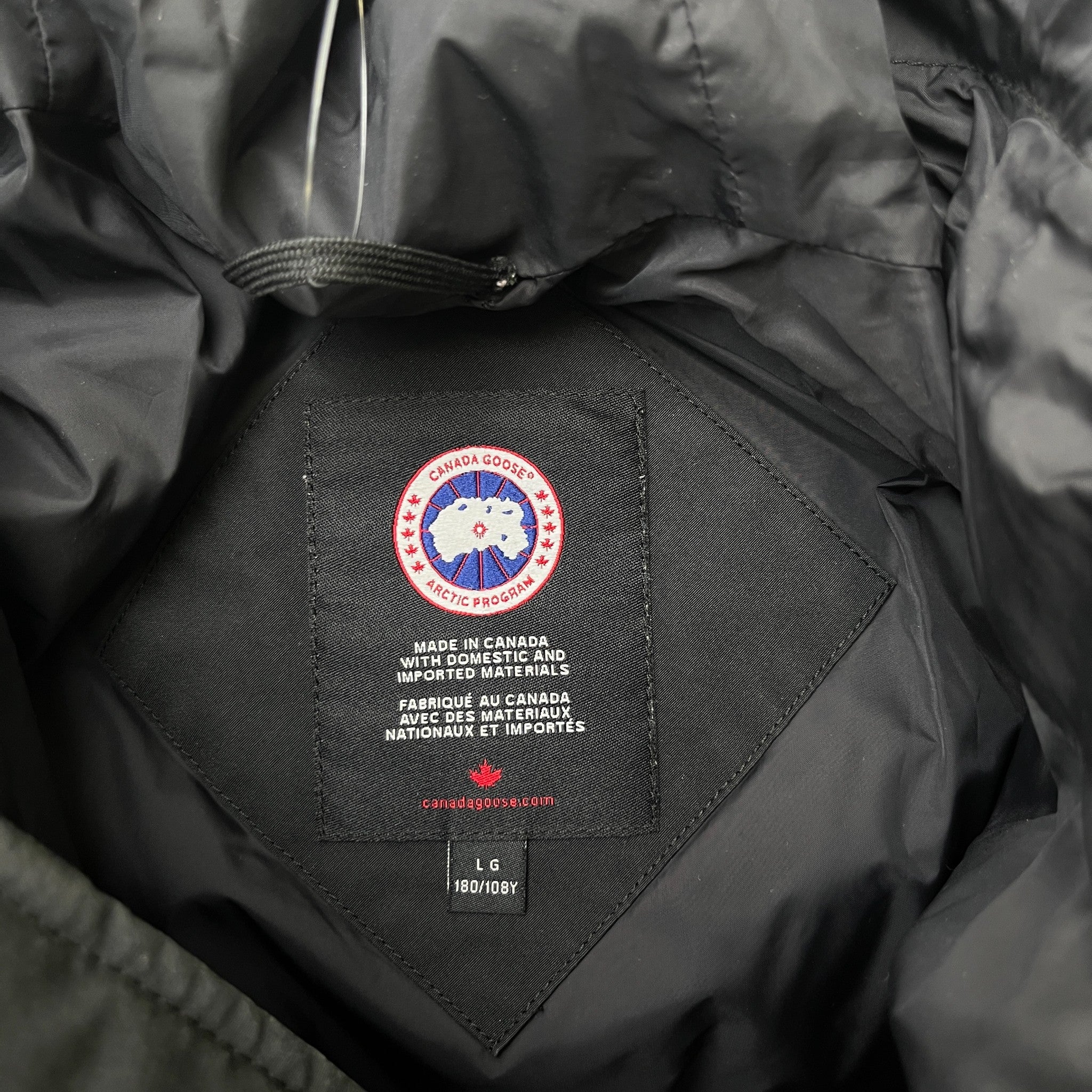 Men's Carson Down Jacket Black Size L