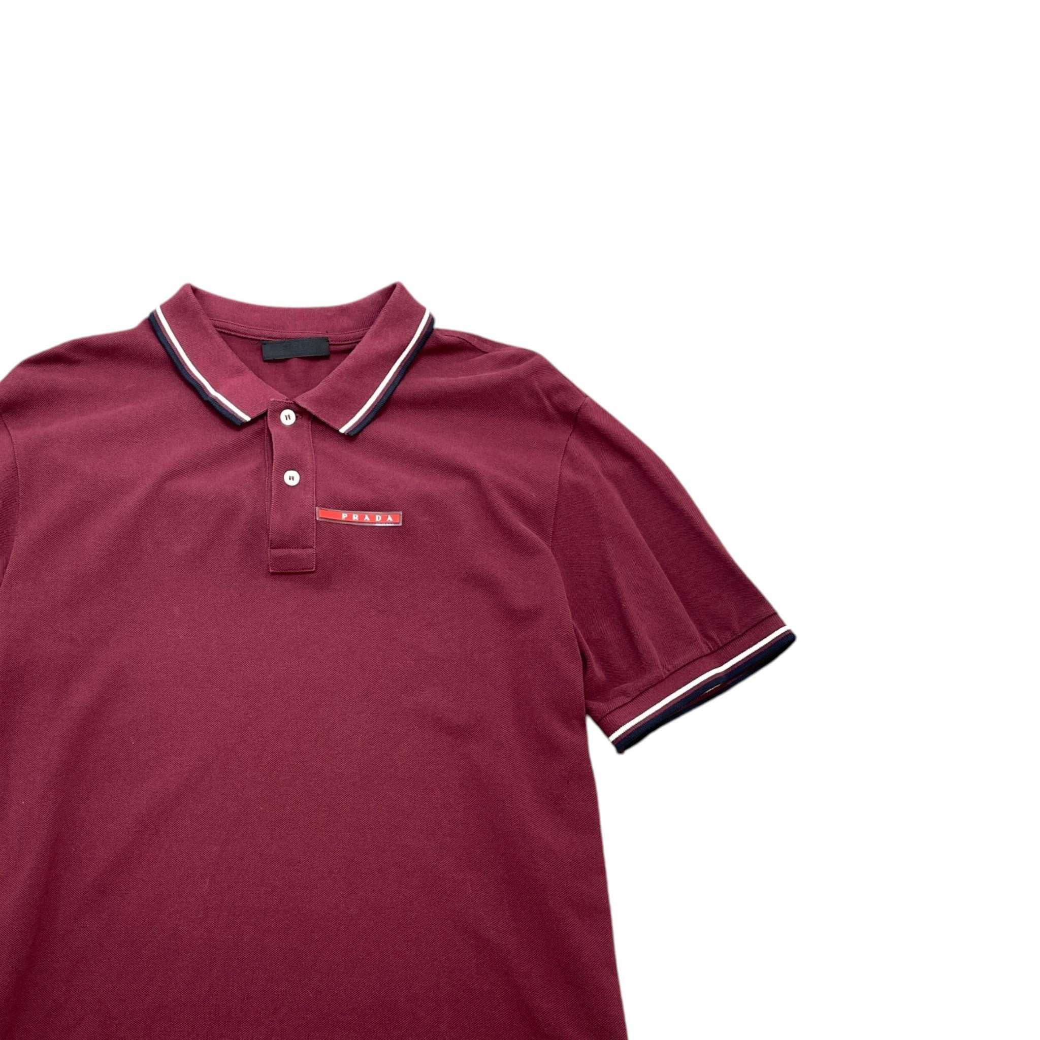 Men's Linea Rossa Polo Shirt Red Size XXXL
