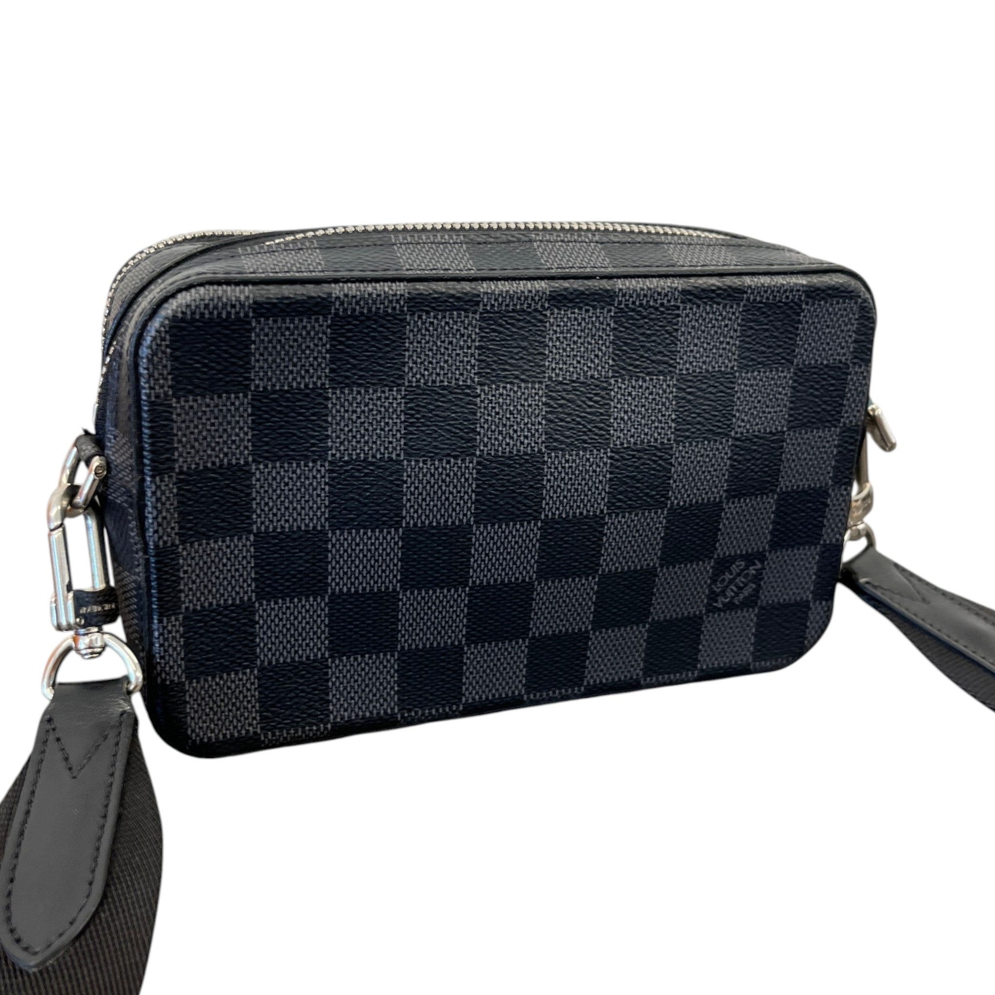 Men's Damier Graphite Alpha Messenger Bag Black