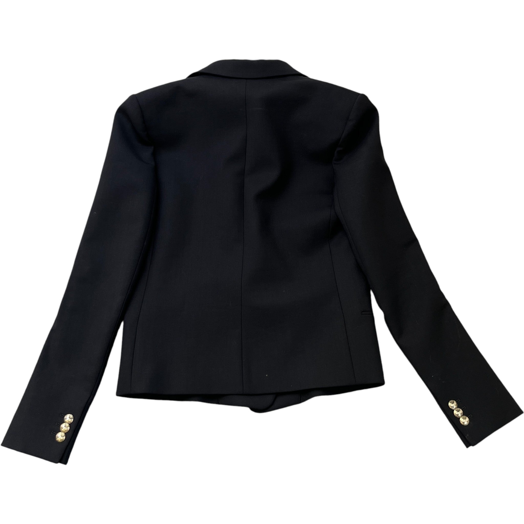 Women's Double Breasted Jacket Black Size IT 38 / UK 6