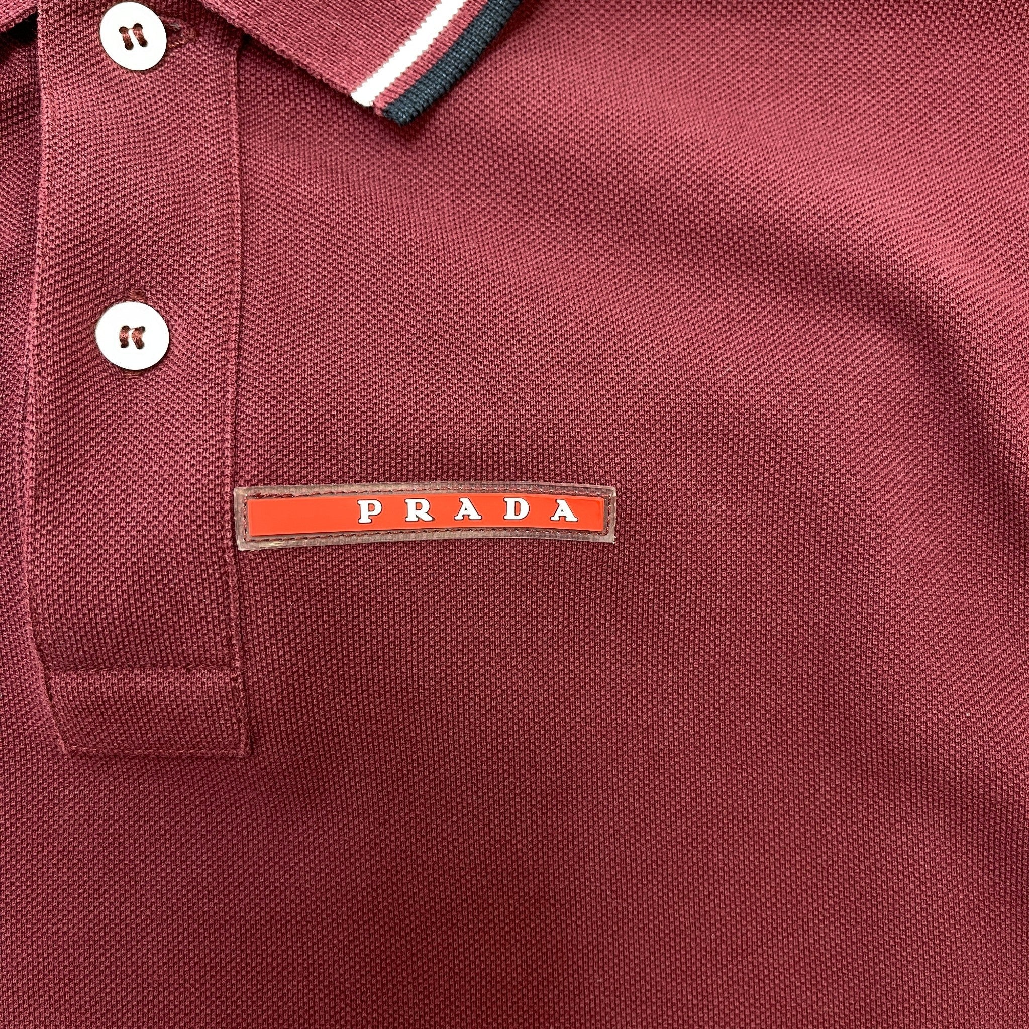 Men's Linea Rossa Polo Shirt Red Size XXXL
