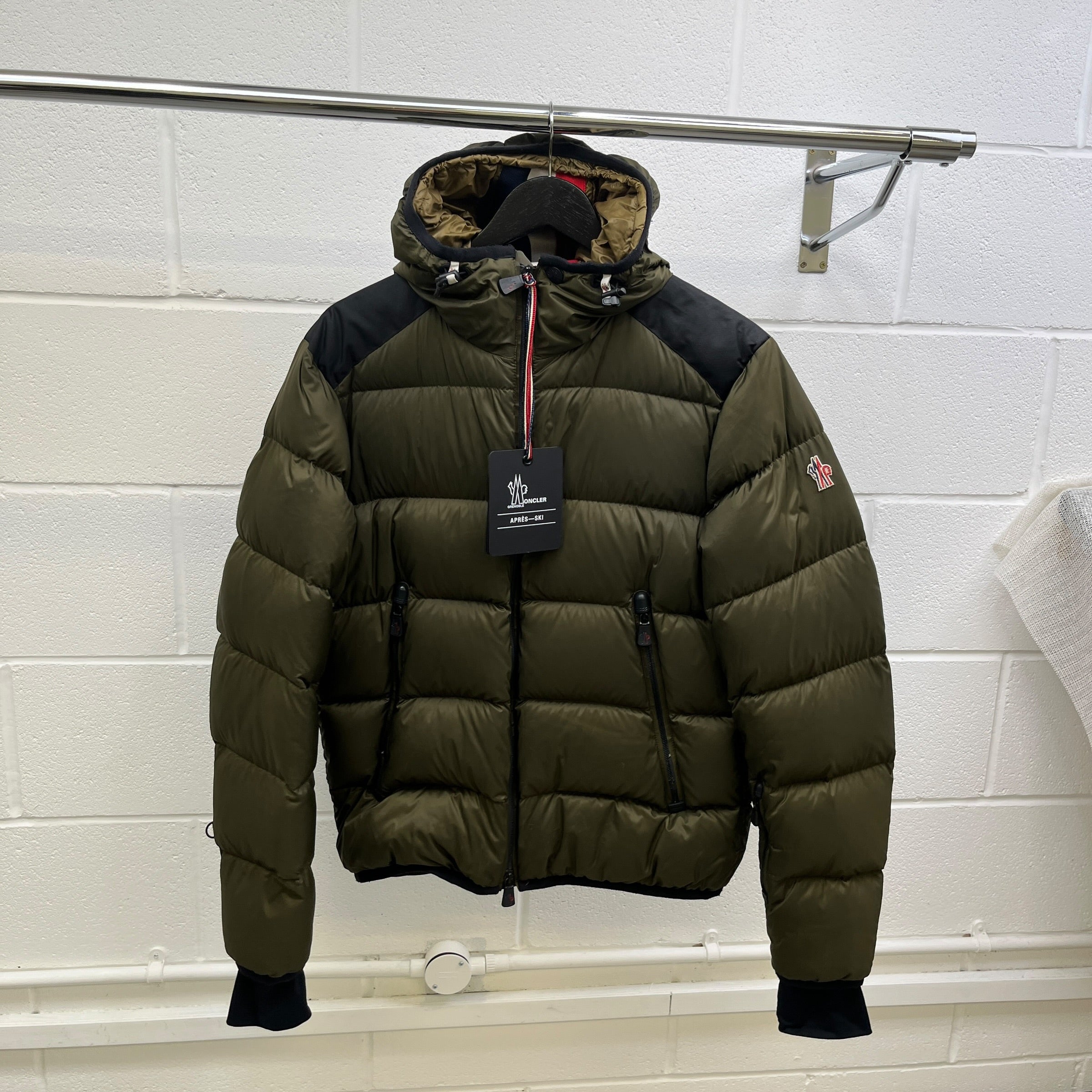 Men's Hintertux Down Jacket Khaki Size M