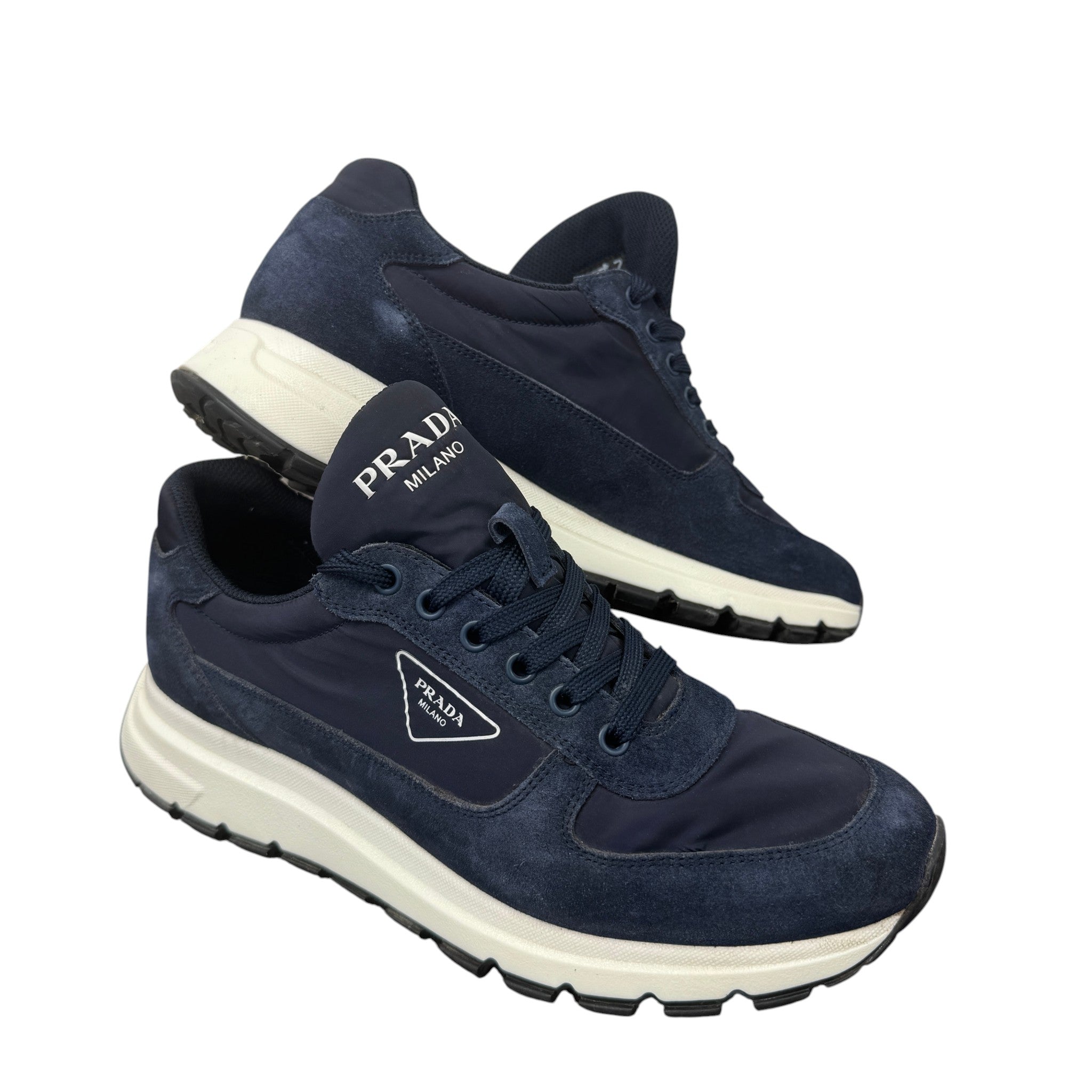 Men's Prax 01 Low Trainers Navy Size EU 41 / UK 7