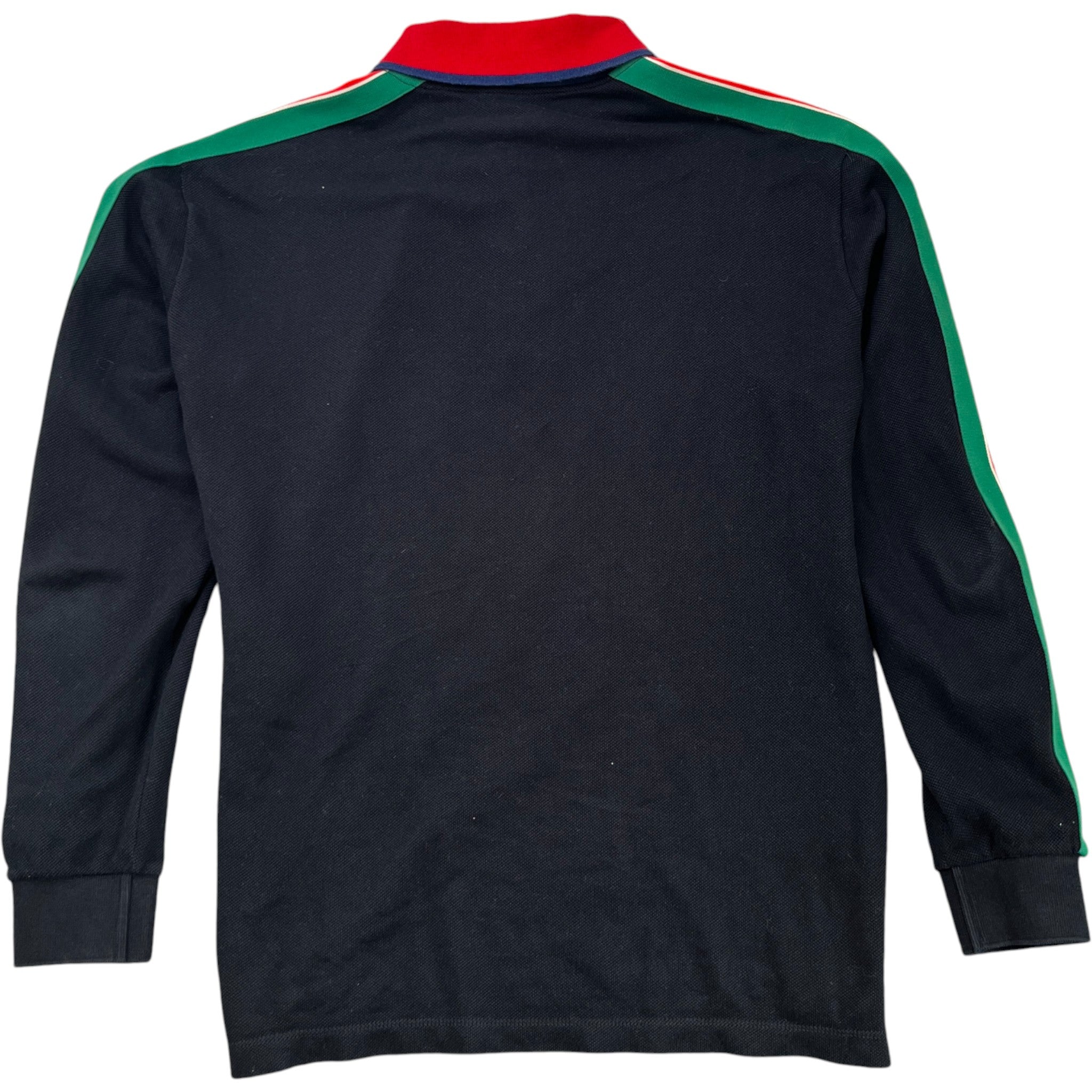 Men's Web Logo Polo Shirt Black Size S