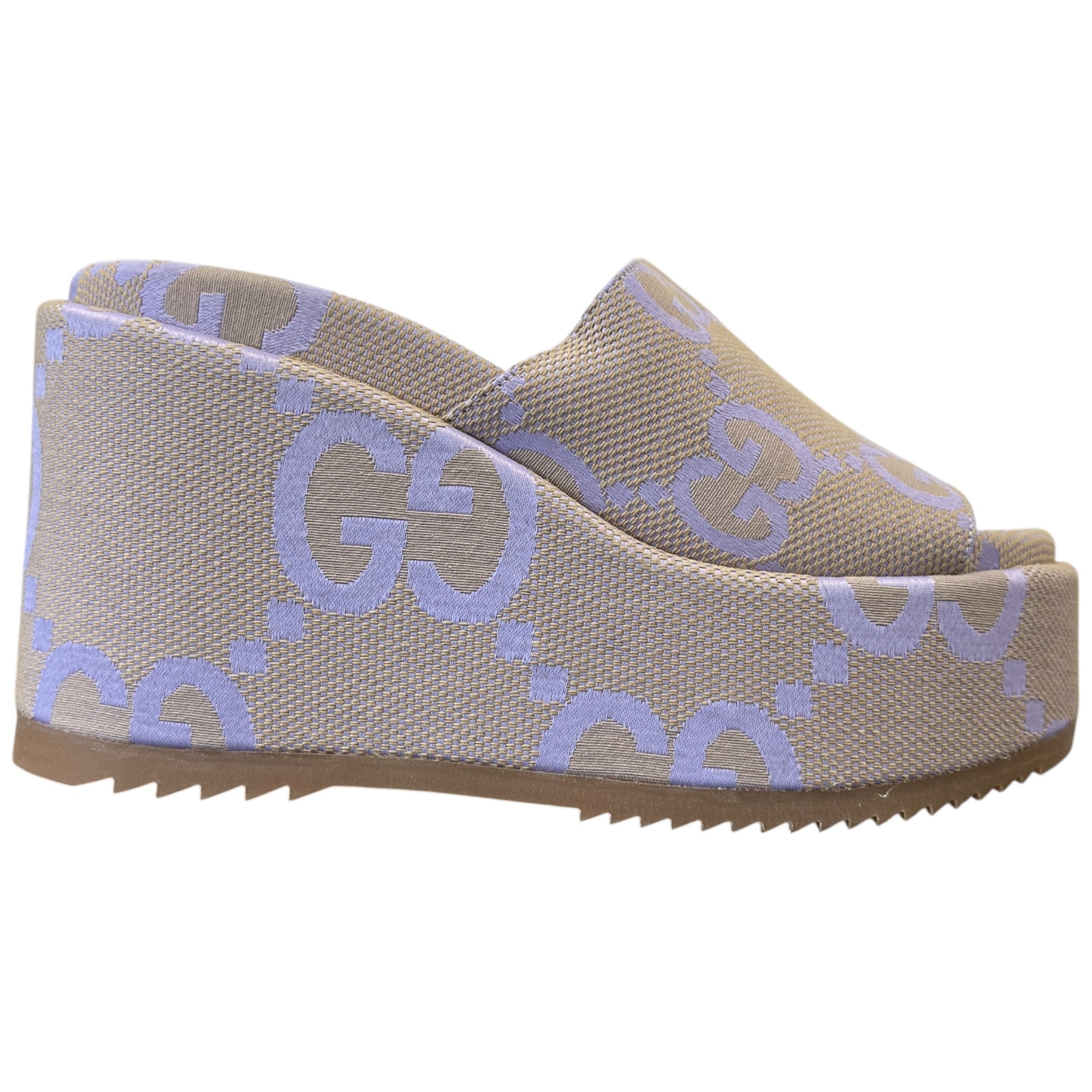 Women's Gg Supreme Platform Slides Purple Size EU 38 / UK 5