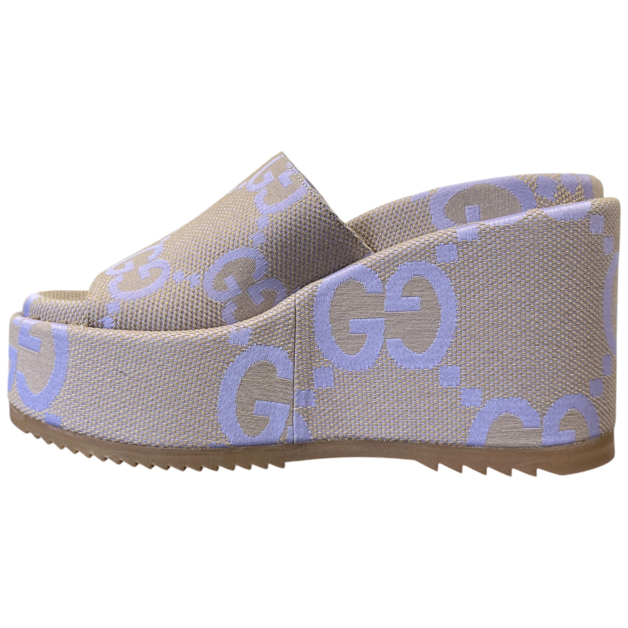 Women's Gg Supreme Platform Slides Purple Size EU 38 / UK 5