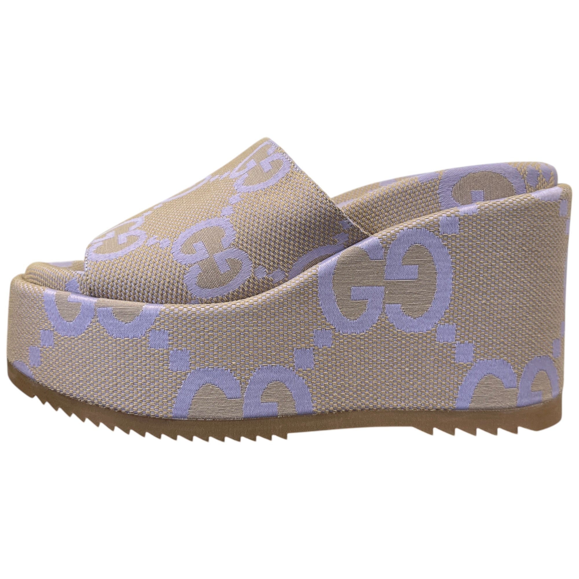 Women's Gg Supreme Platform Slides Purple Size EU 38 / UK 5