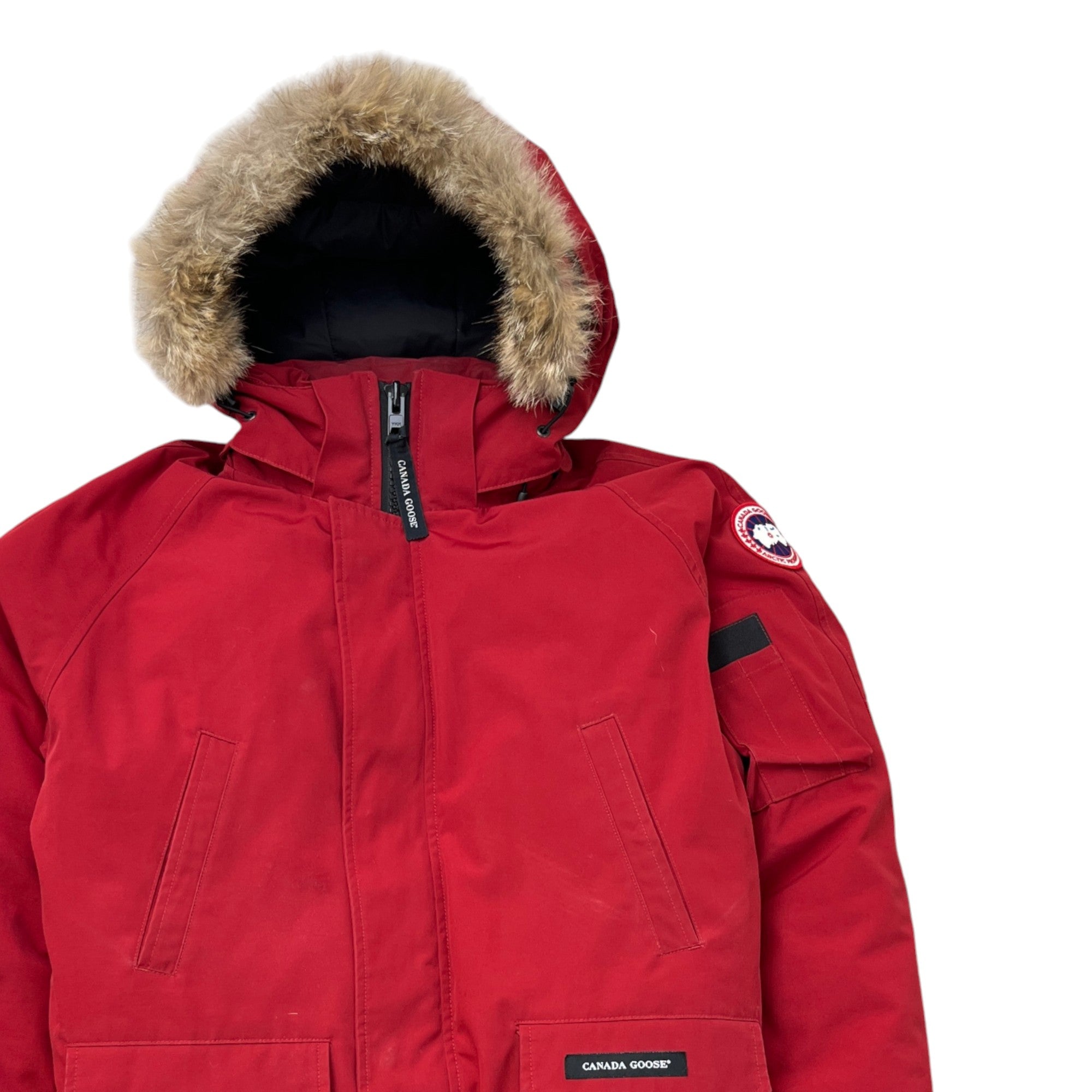 Men's Chilliwack Bomber Down Jacket Red Size S